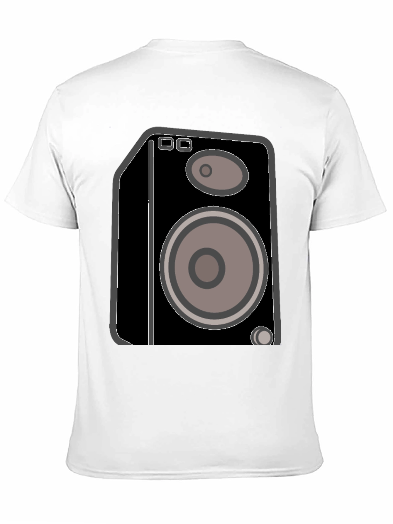 Speaker Graphic Black T-Shirt