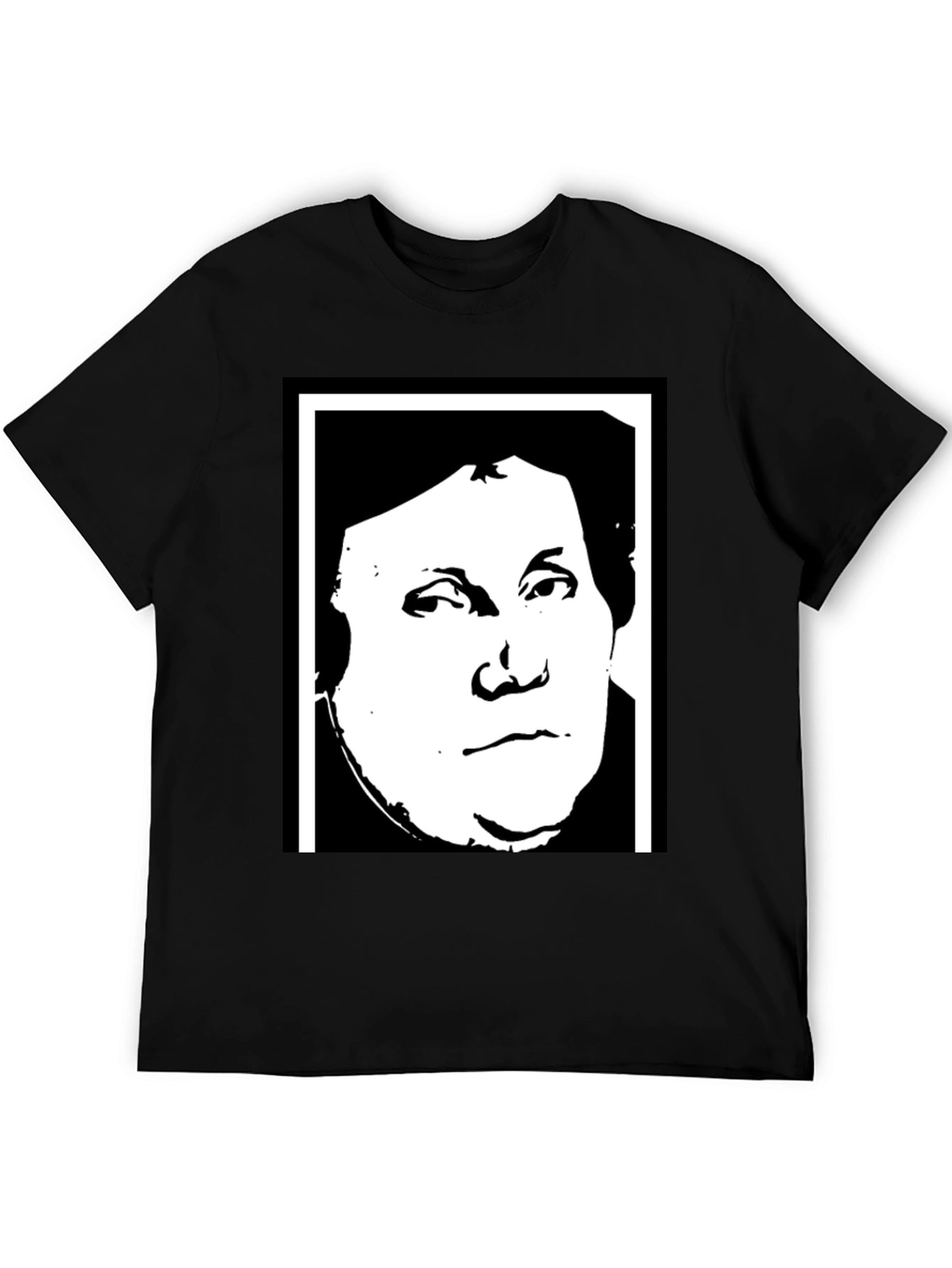 Martin Luther Portrait Graphic T-Shirt