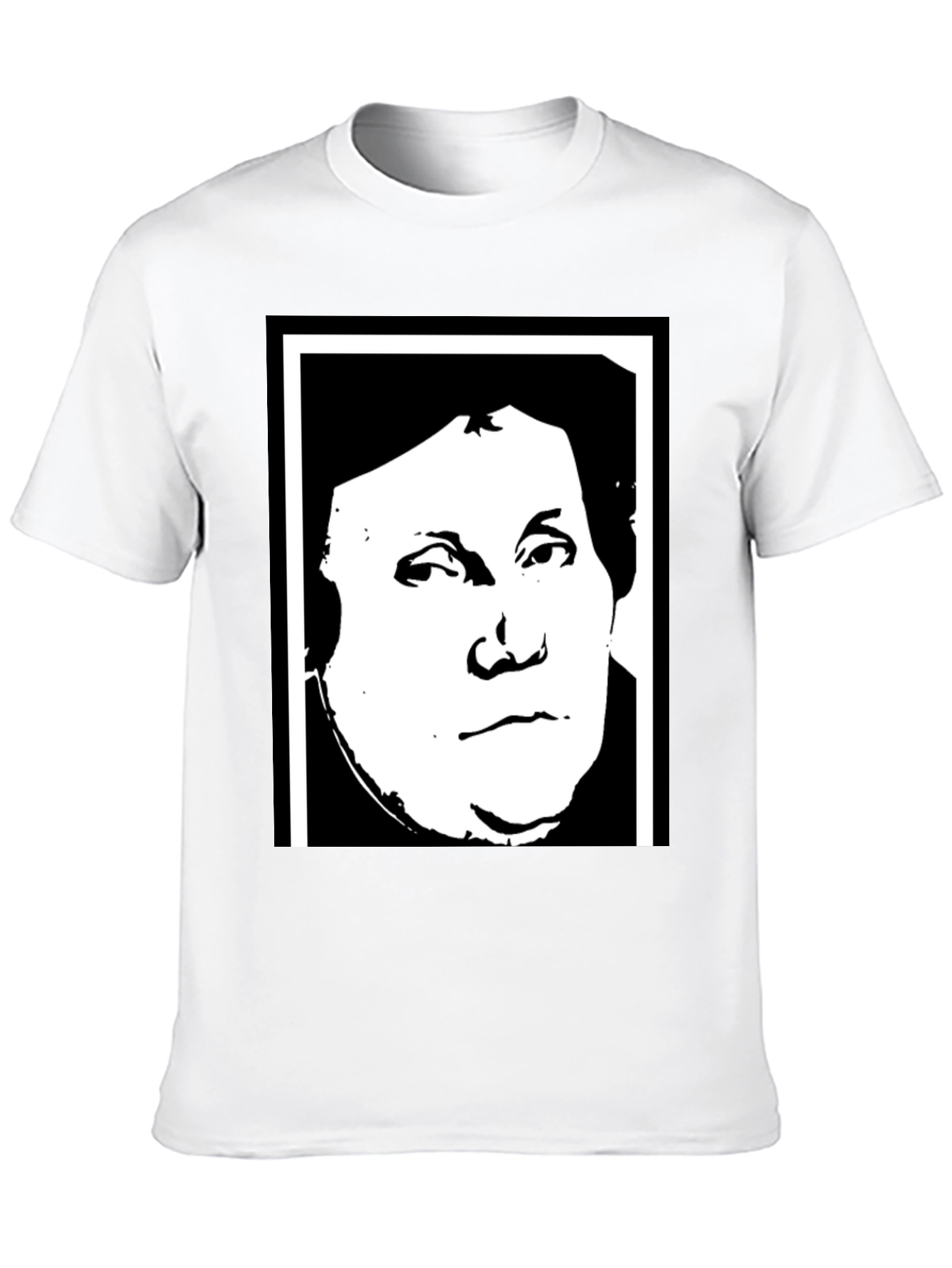 Martin Luther Portrait Graphic T-Shirt