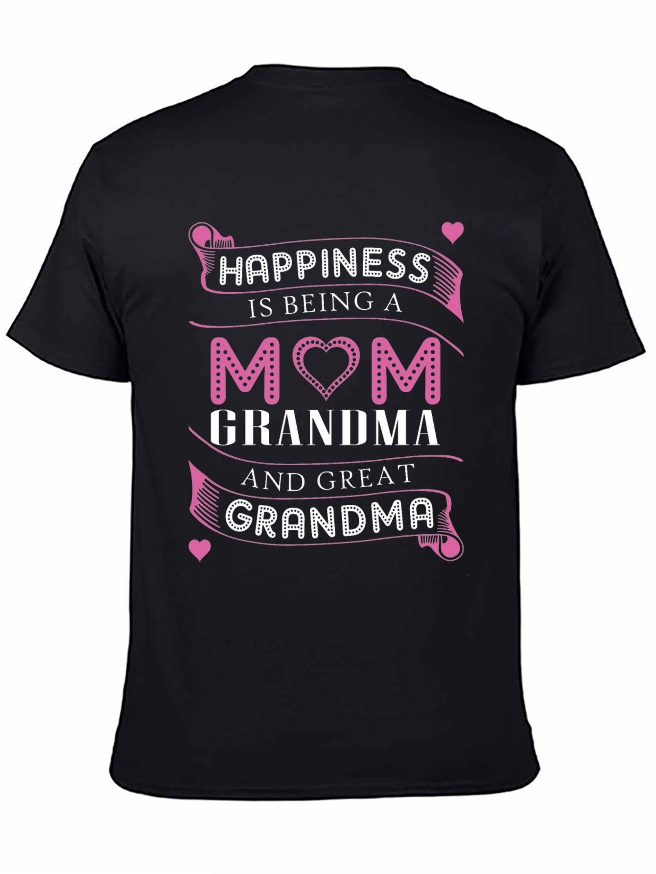 Happiness Is Being a Mom Grandma T-Shirt