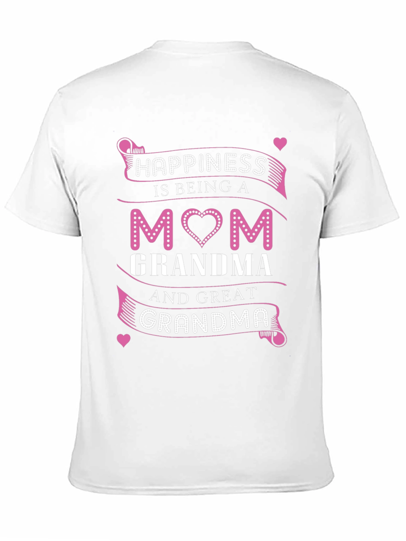 Happiness Is Being a Mom Grandma T-Shirt
