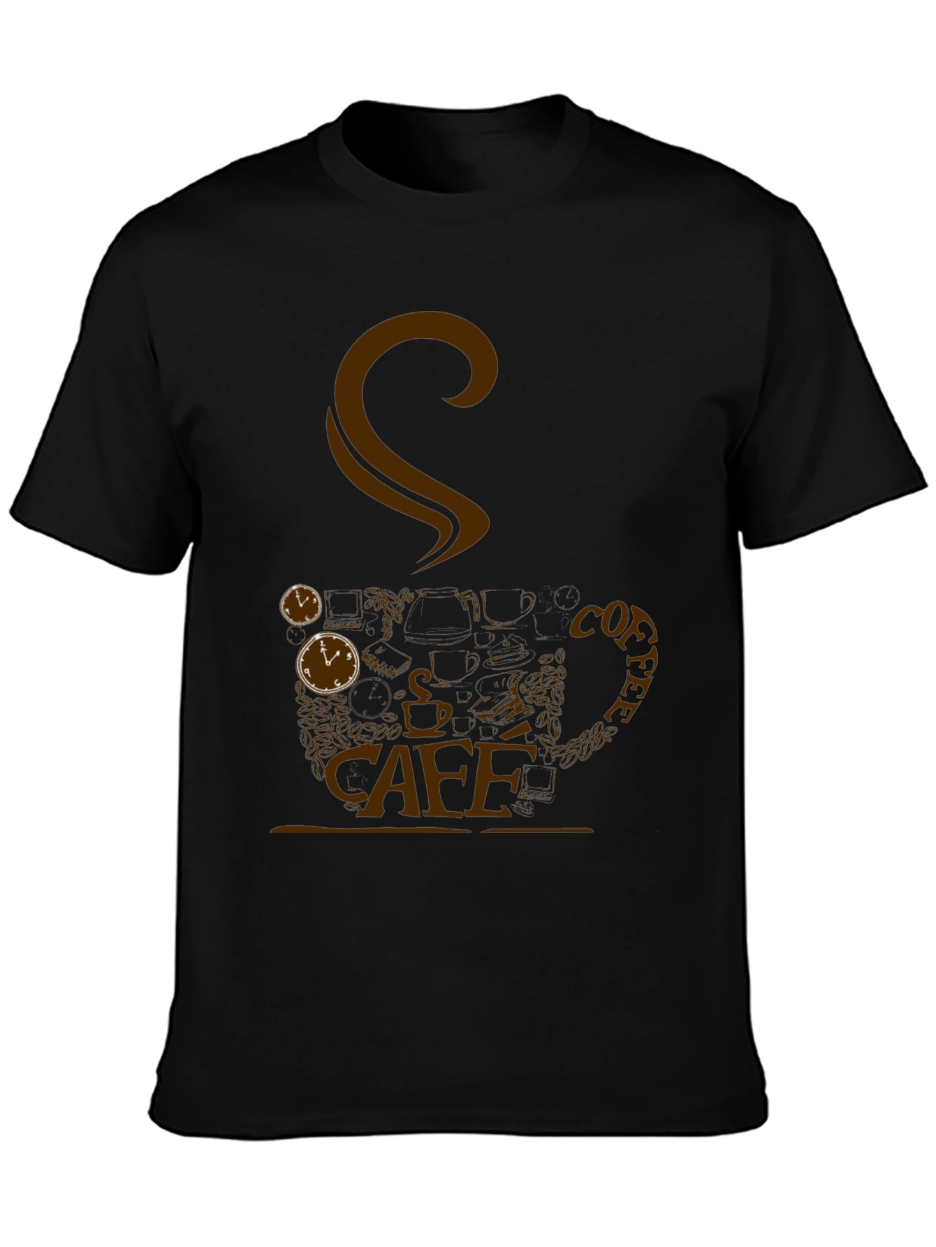 Cafe Inspired Graphic T-Shirt