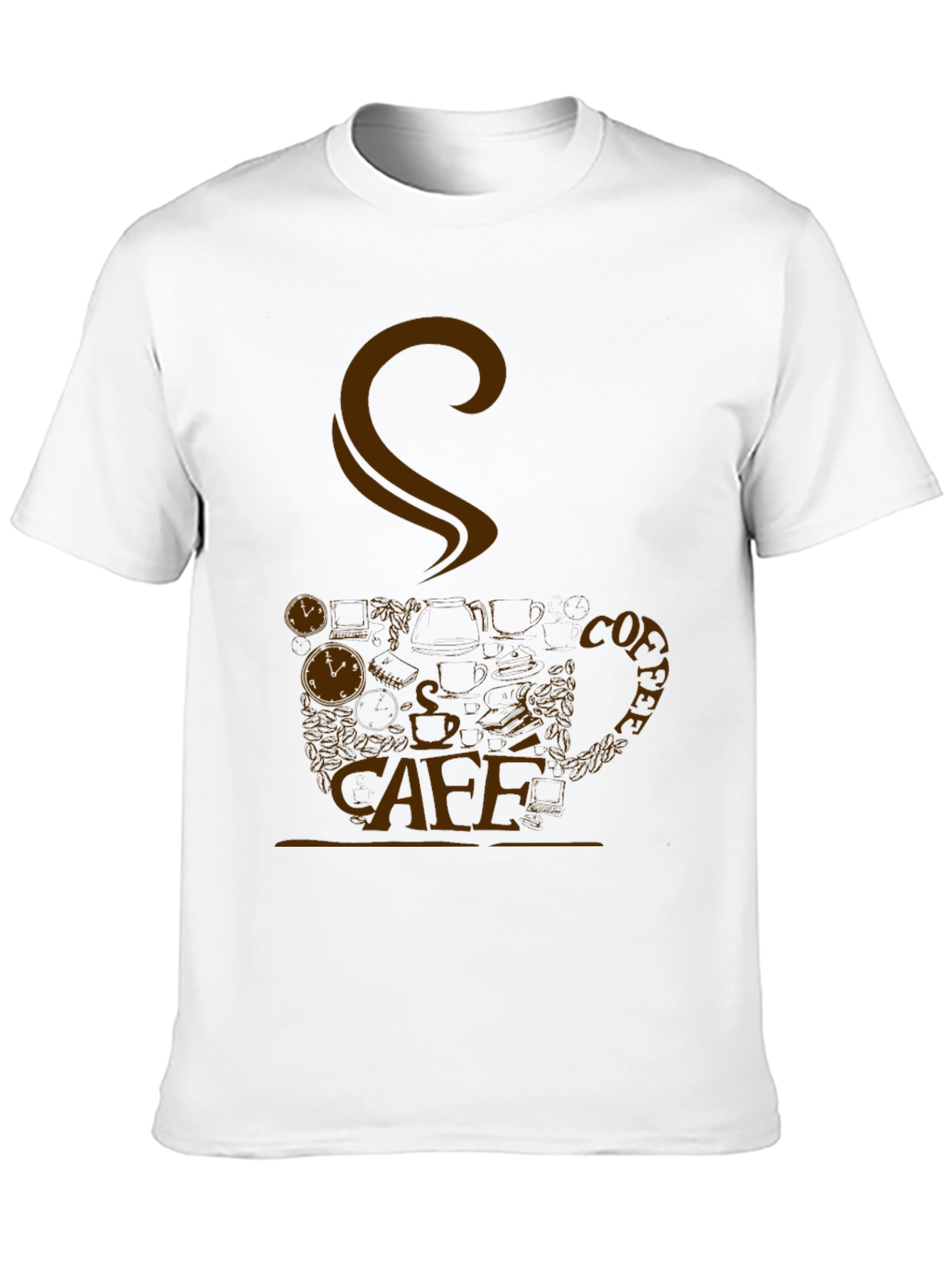 Cafe Inspired Graphic T-Shirt