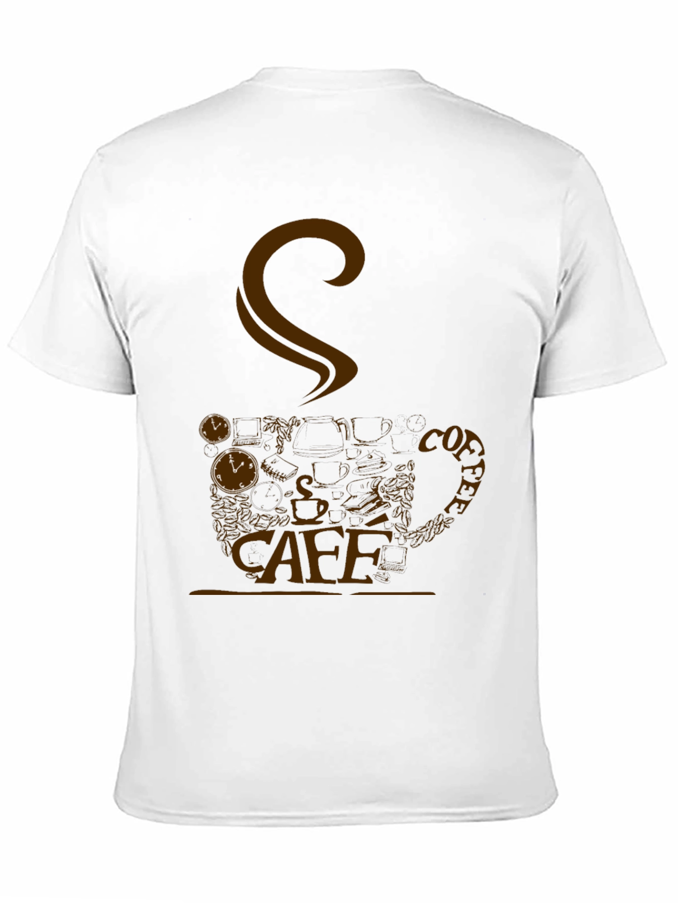 Cafe Inspired Graphic T-Shirt
