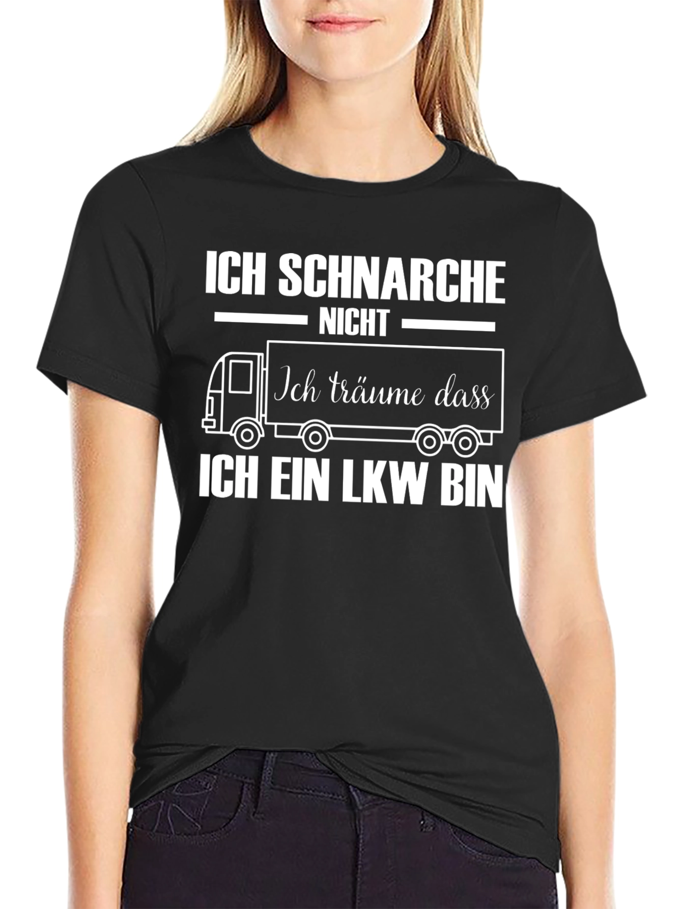 Ich Schnarche Nicht T-Shirt - Funny Trucker Gift