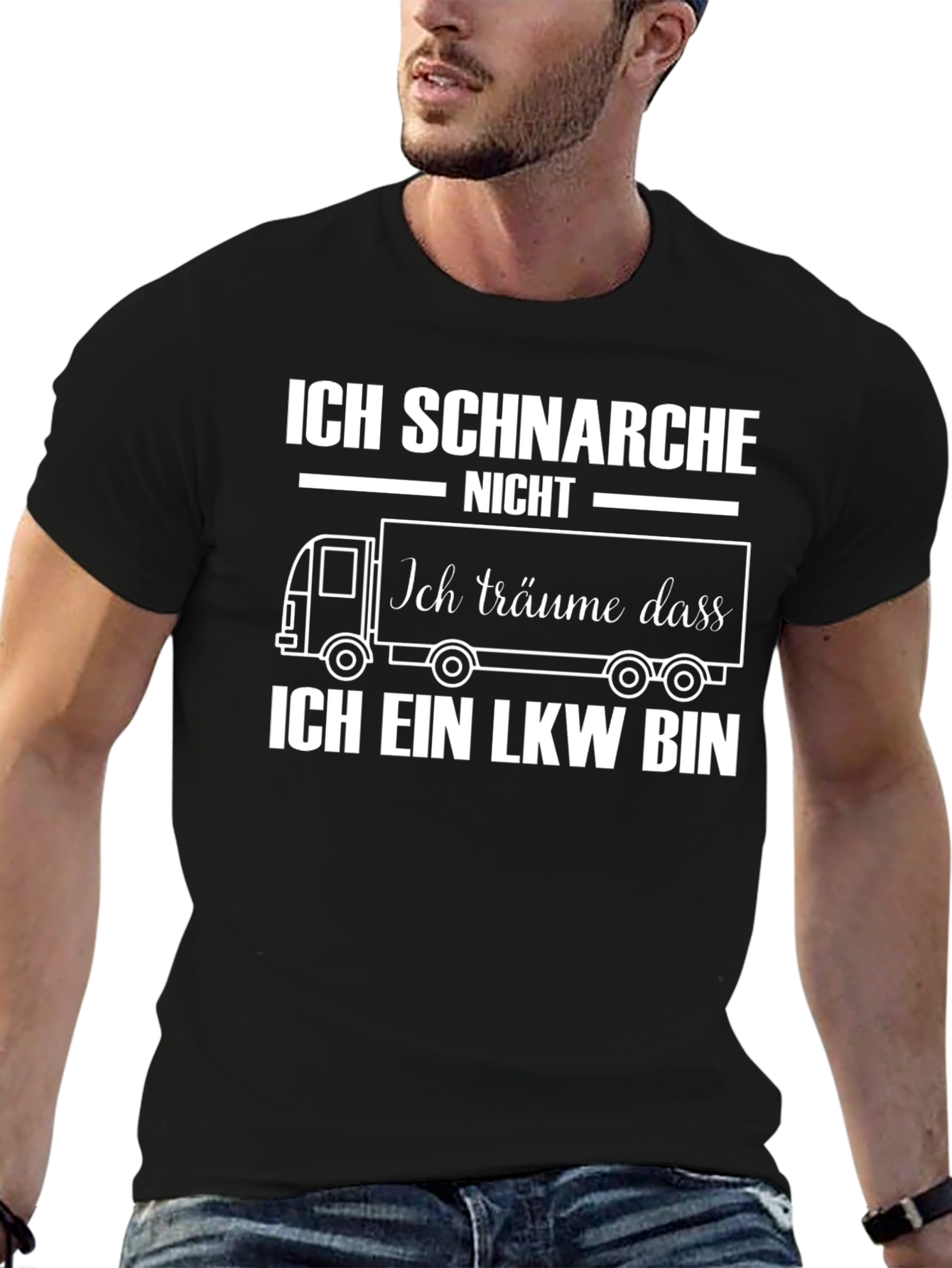 Ich Schnarche Nicht T-Shirt - Funny Trucker Gift