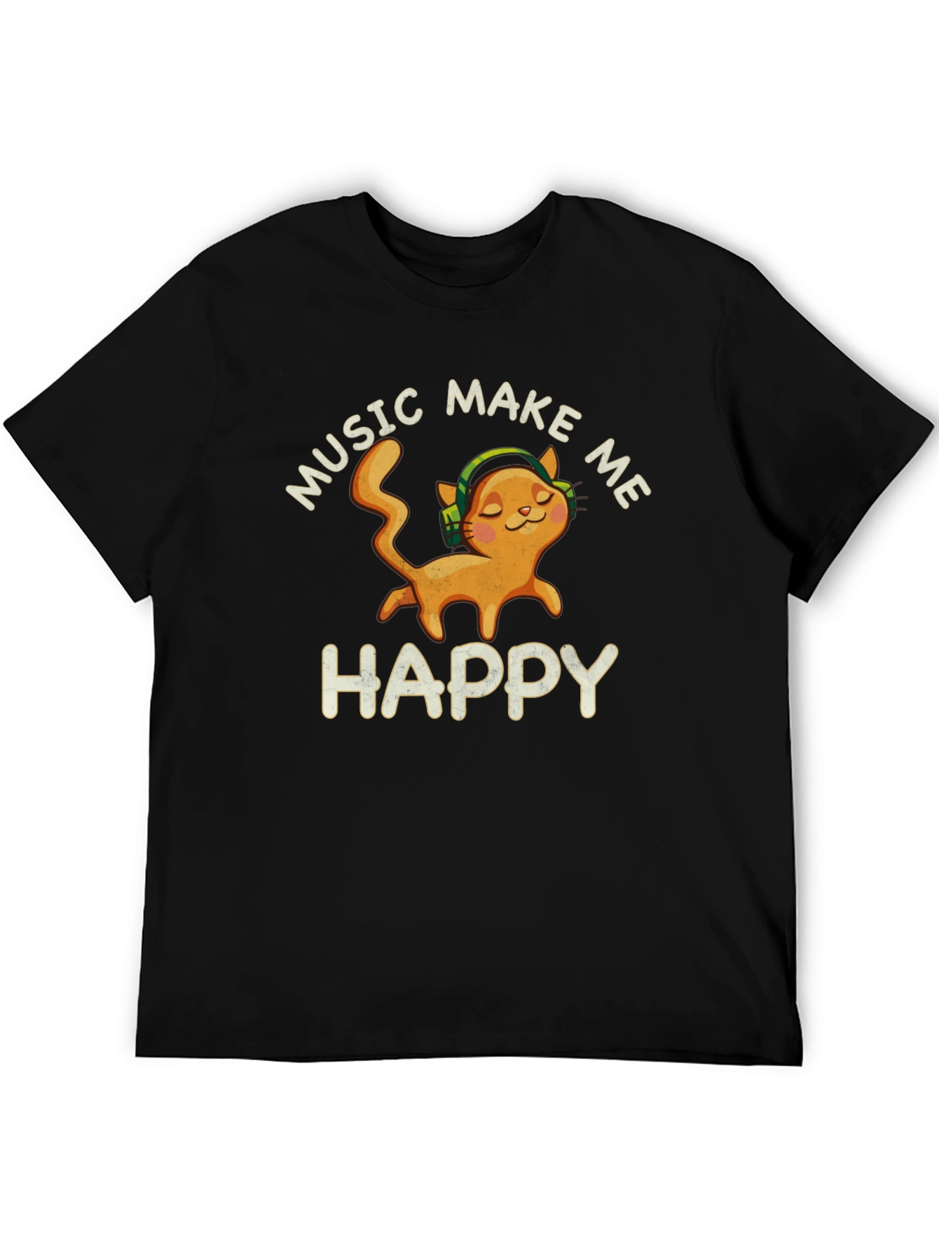 Music Make Me Happy T-Shirt