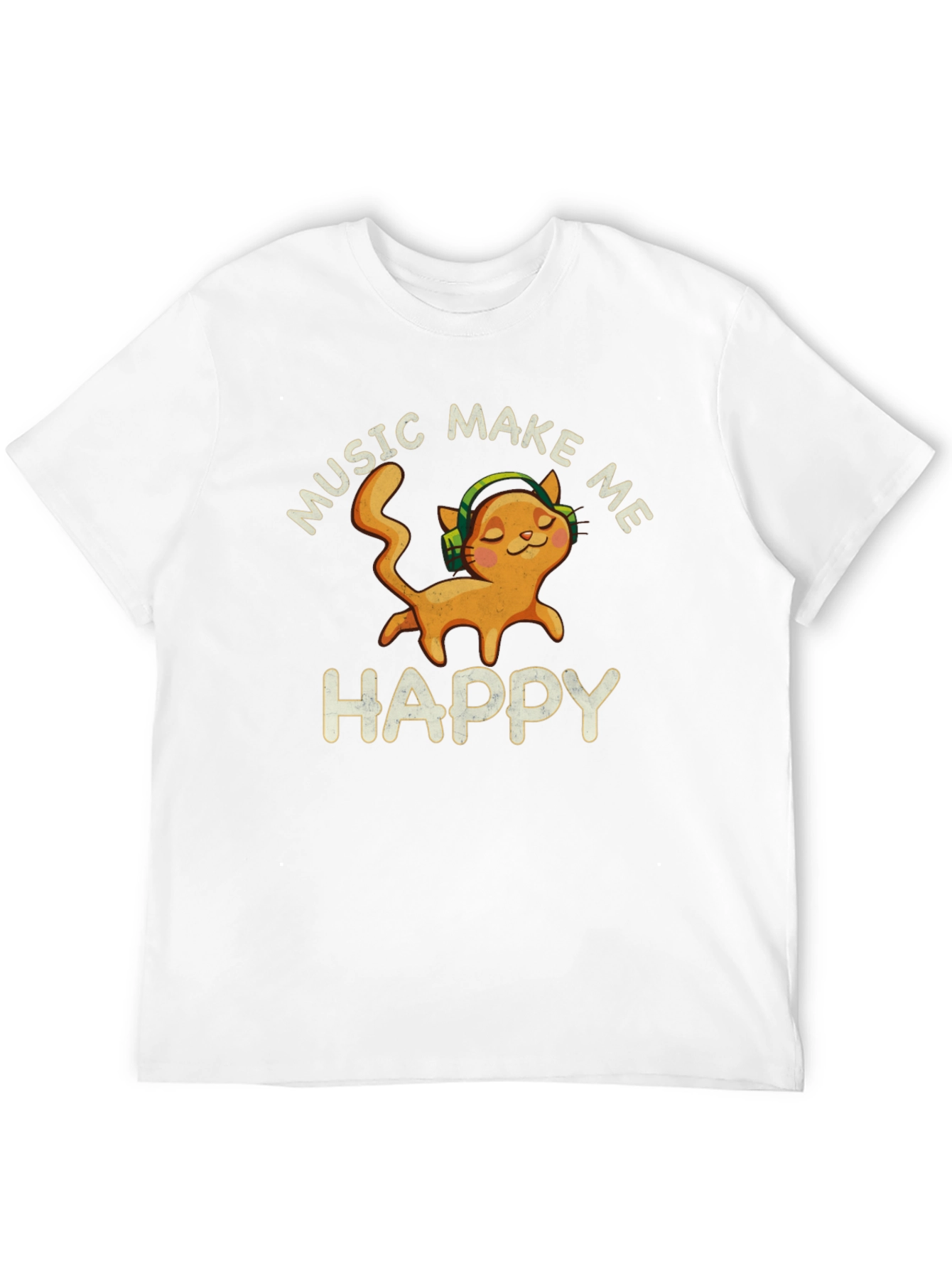 Music Make Me Happy T-Shirt