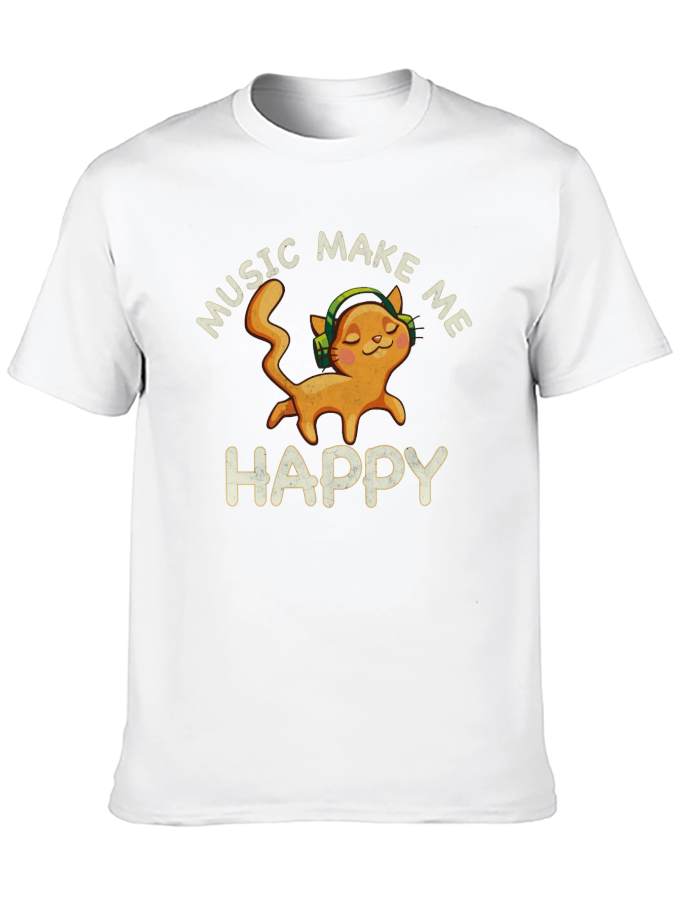Music Make Me Happy T-Shirt