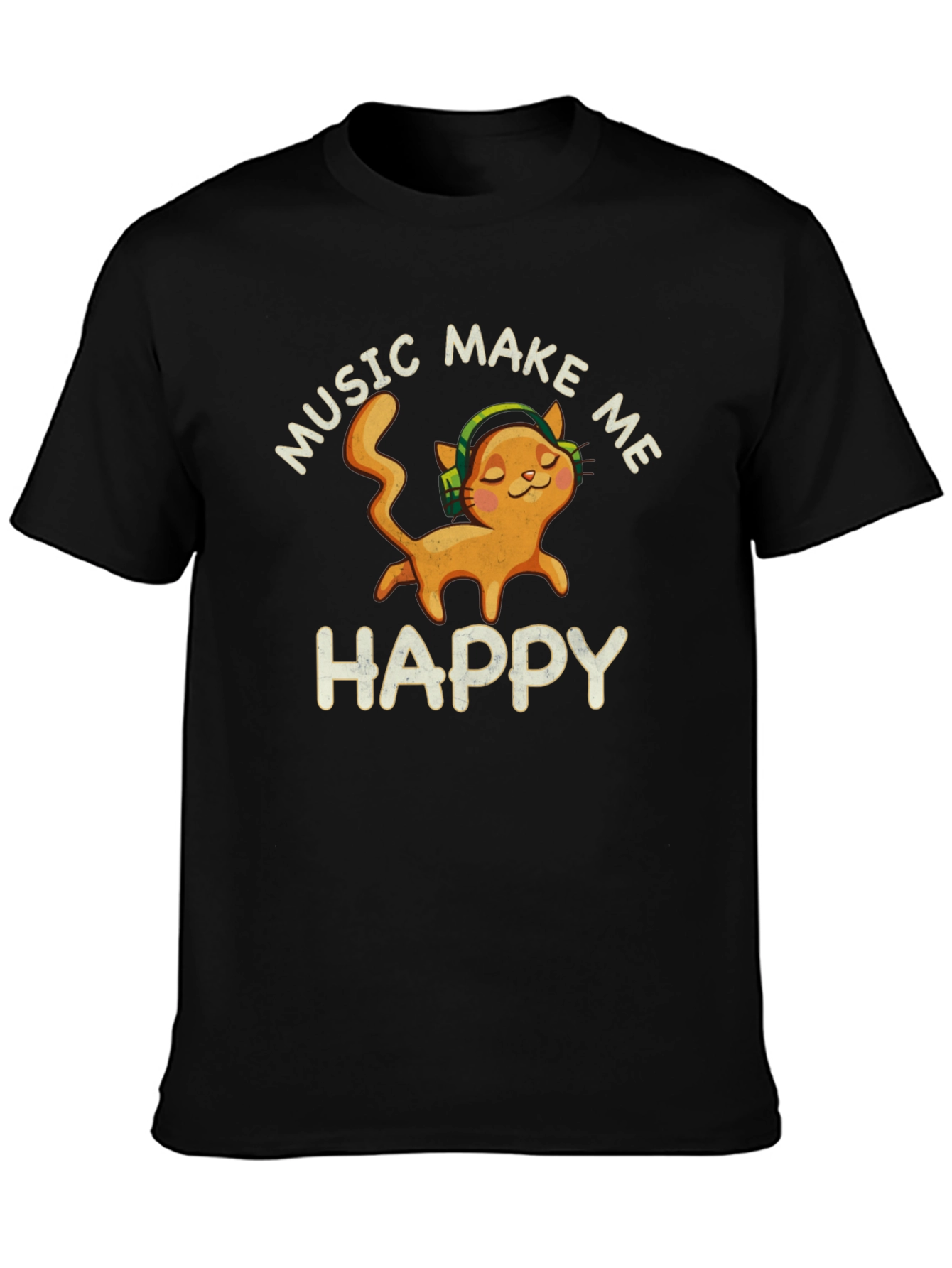 Music Make Me Happy T-Shirt