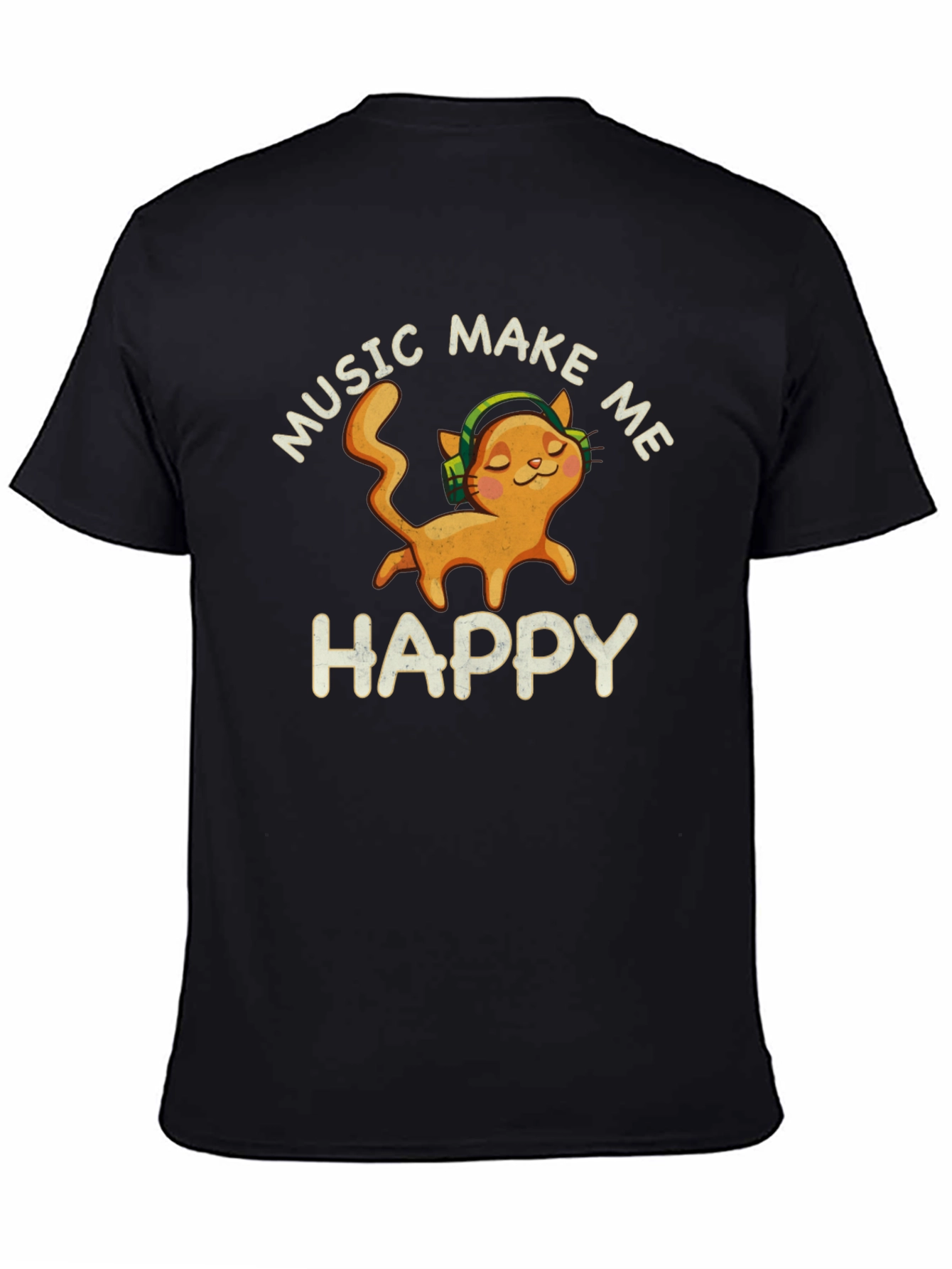 Music Make Me Happy T-Shirt