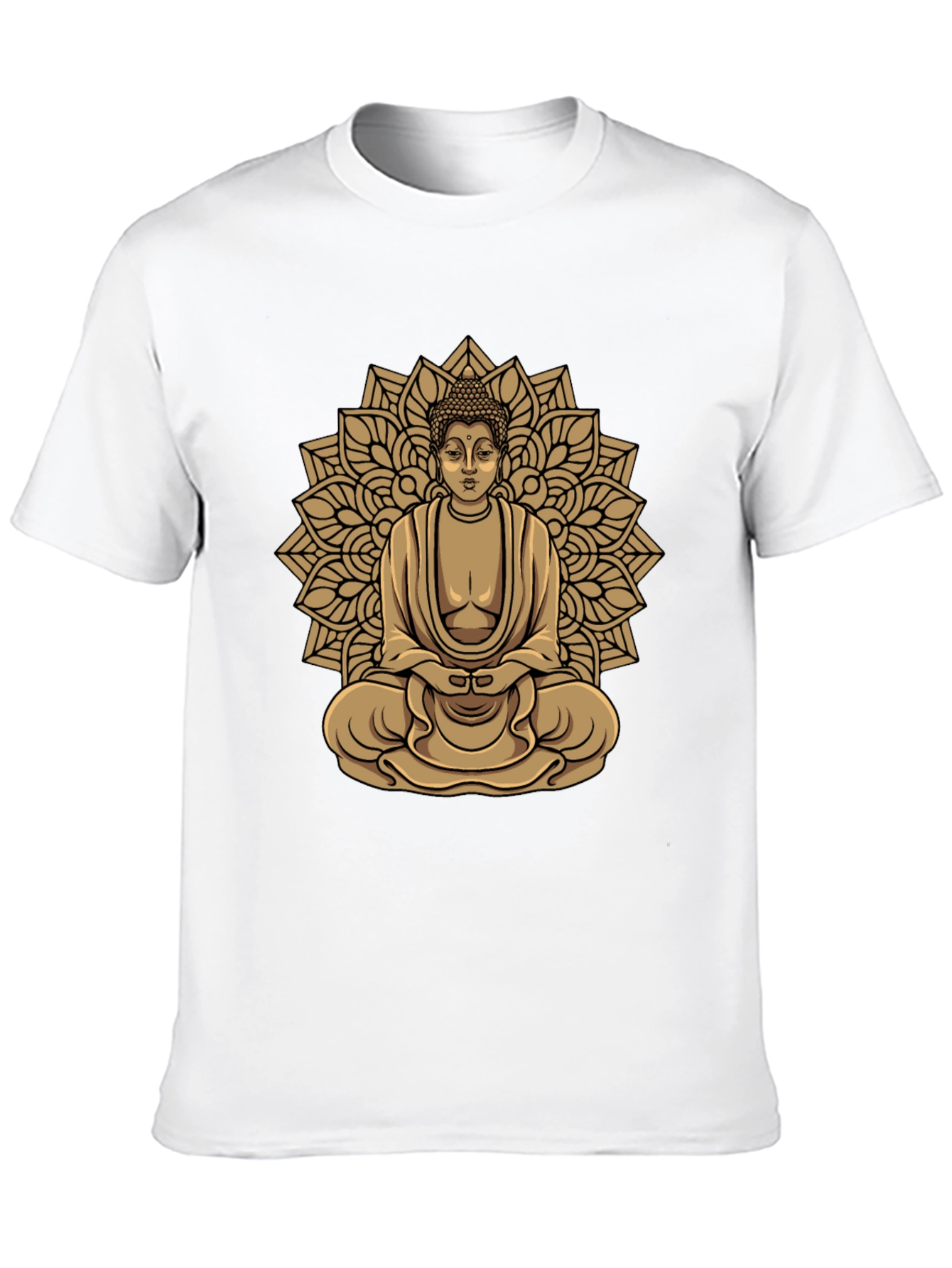 Buddha Mandala Graphic T-Shirt