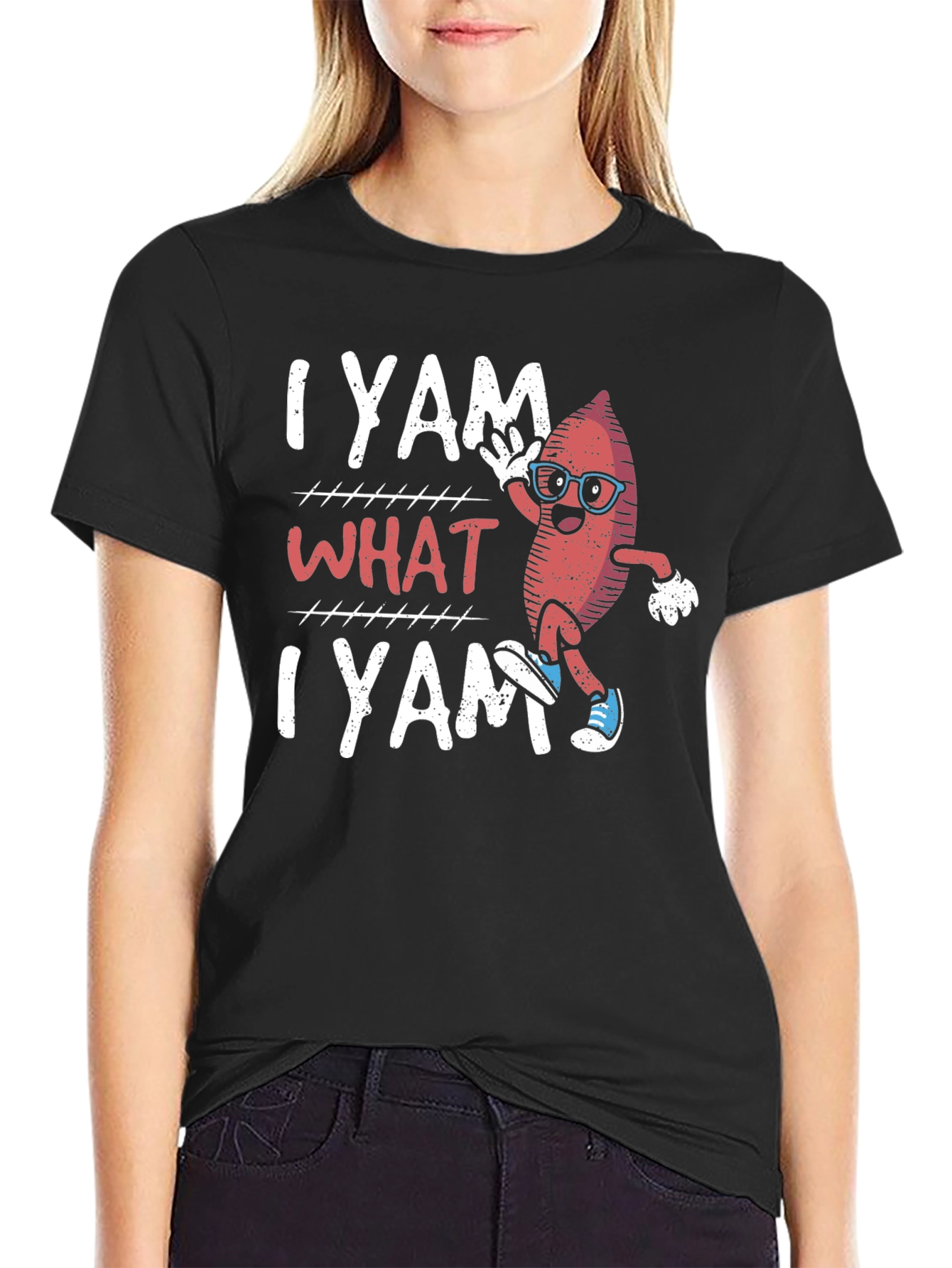 I Yam What I Yam Funny T-Shirt