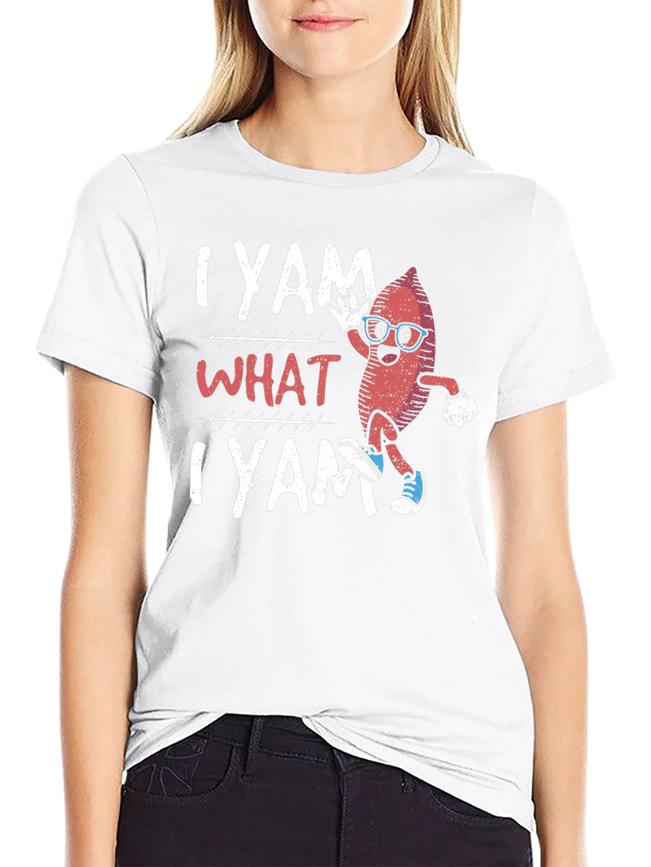 I Yam What I Yam Funny T-Shirt