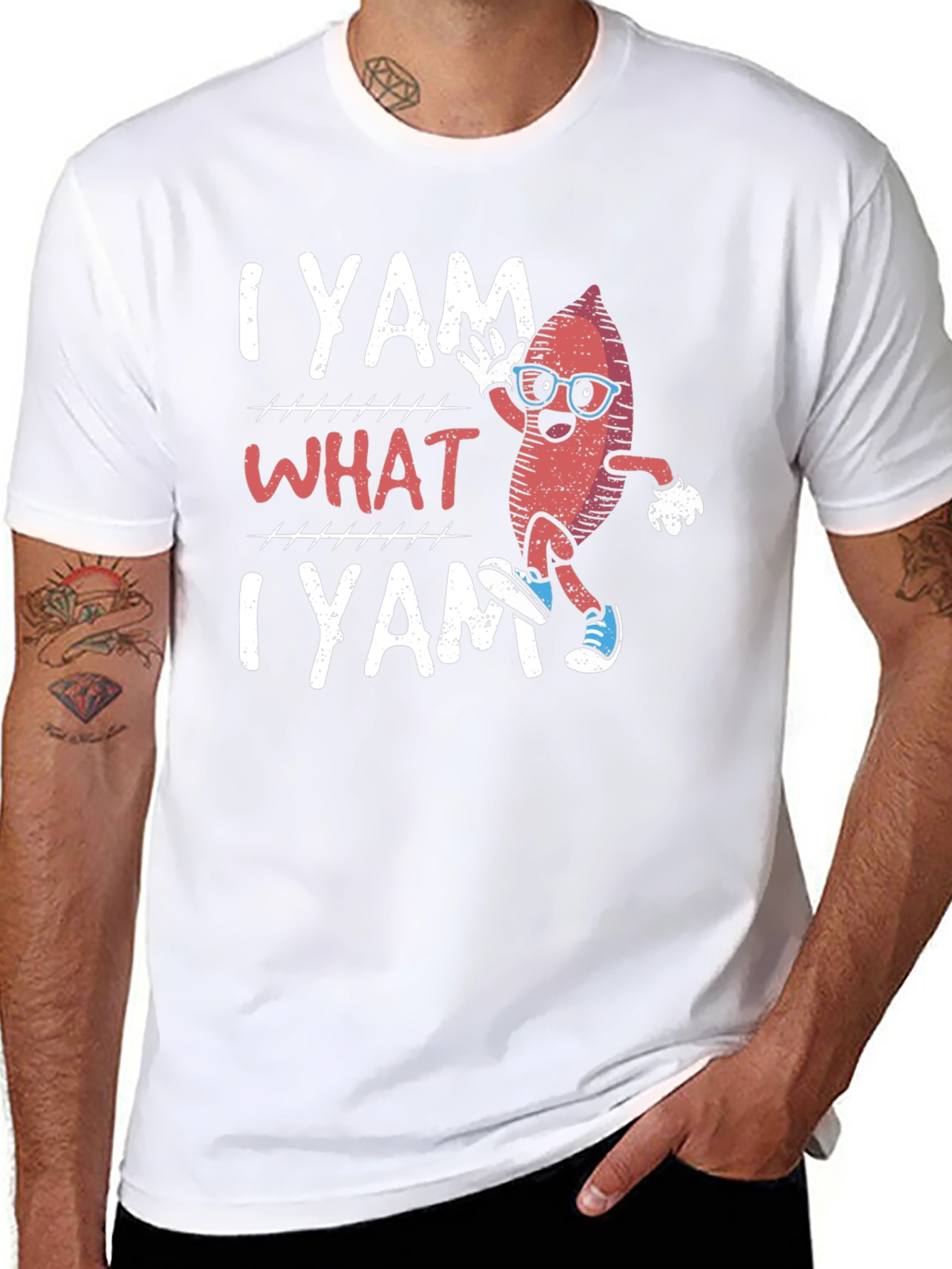 I Yam What I Yam Funny T-Shirt