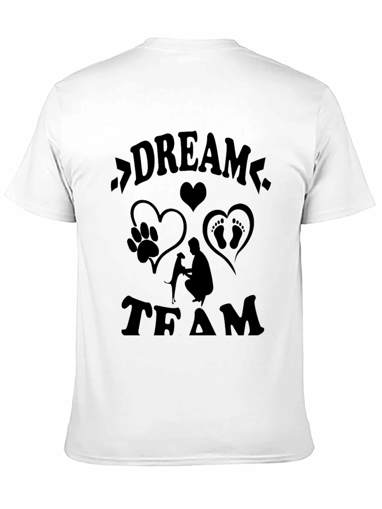 Dream Team Graphic Tee - Family Dog Baby Love