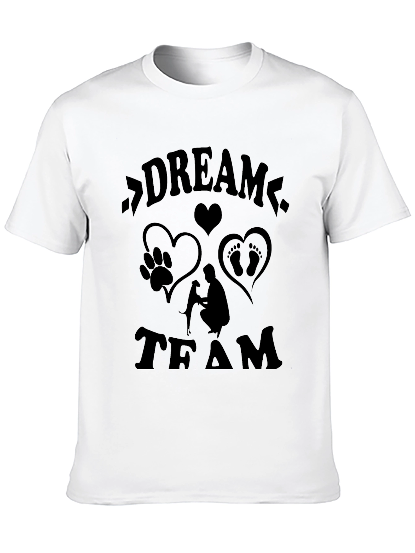 Dream Team Graphic Tee - Family Dog Baby Love