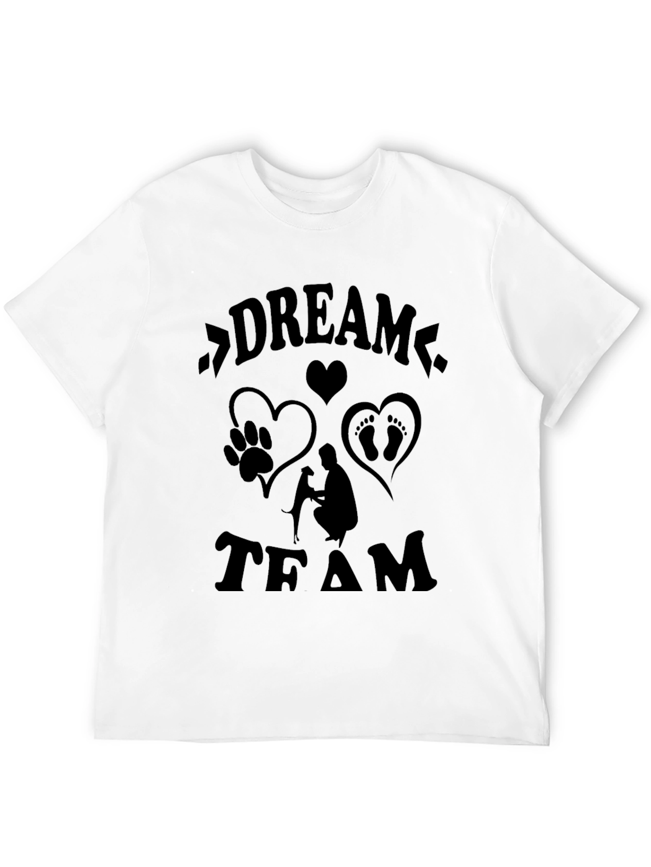 Dream Team Graphic Tee - Family Dog Baby Love