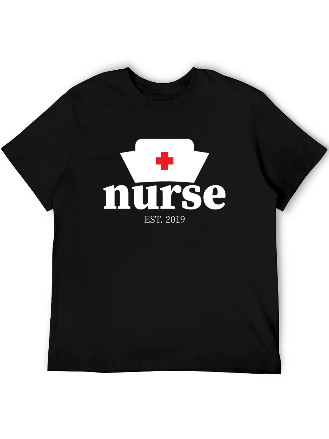 Nurse Est. 2019 Graphic Tee - Black