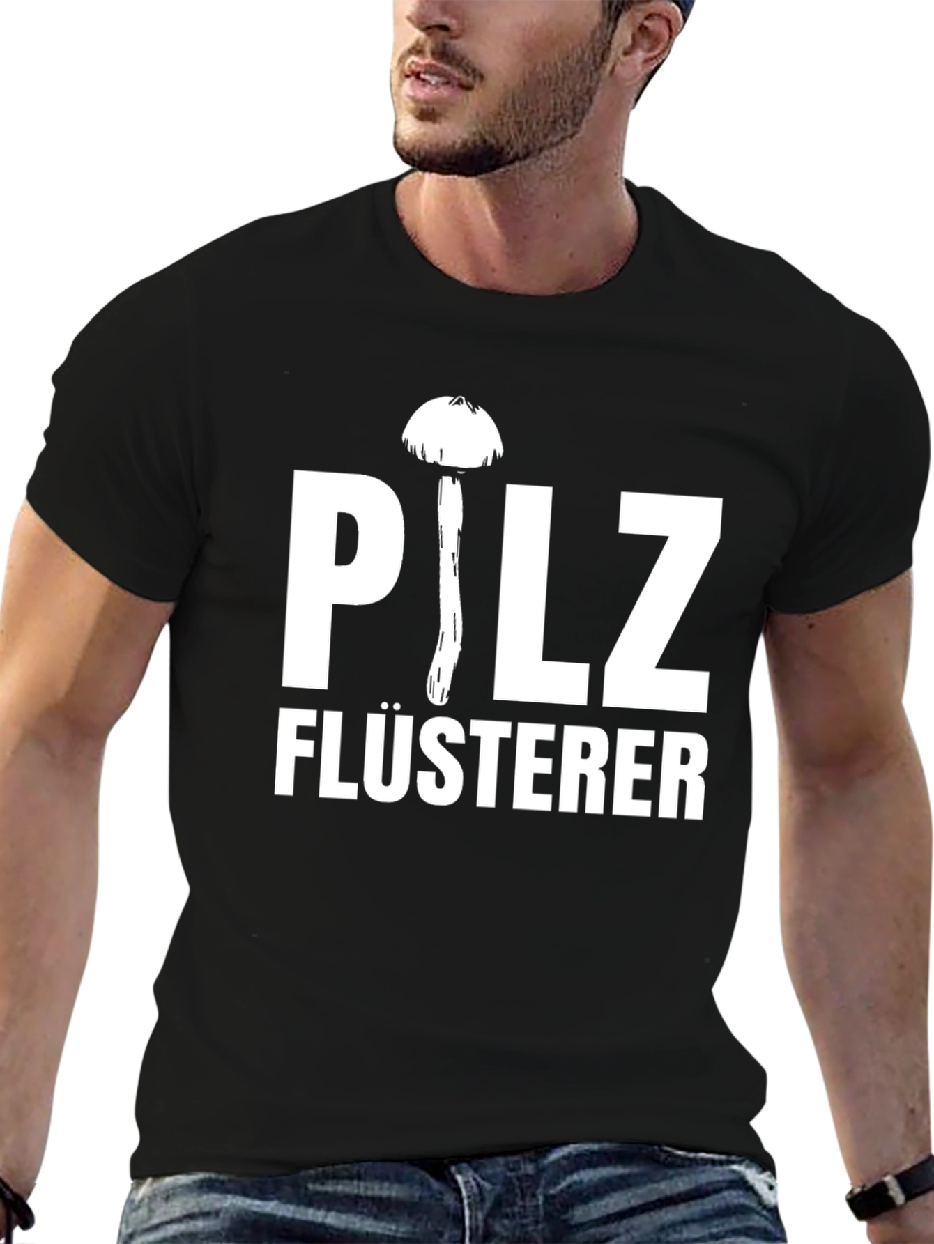 Pilz Flusterer T-Shirt - Mushroom Whisperer Tee