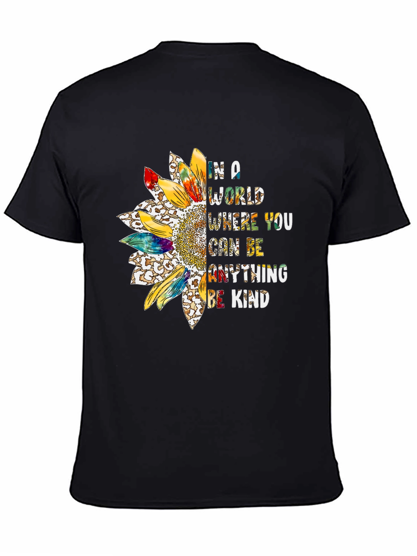 Sunflower Kindness Graphic T-Shirt