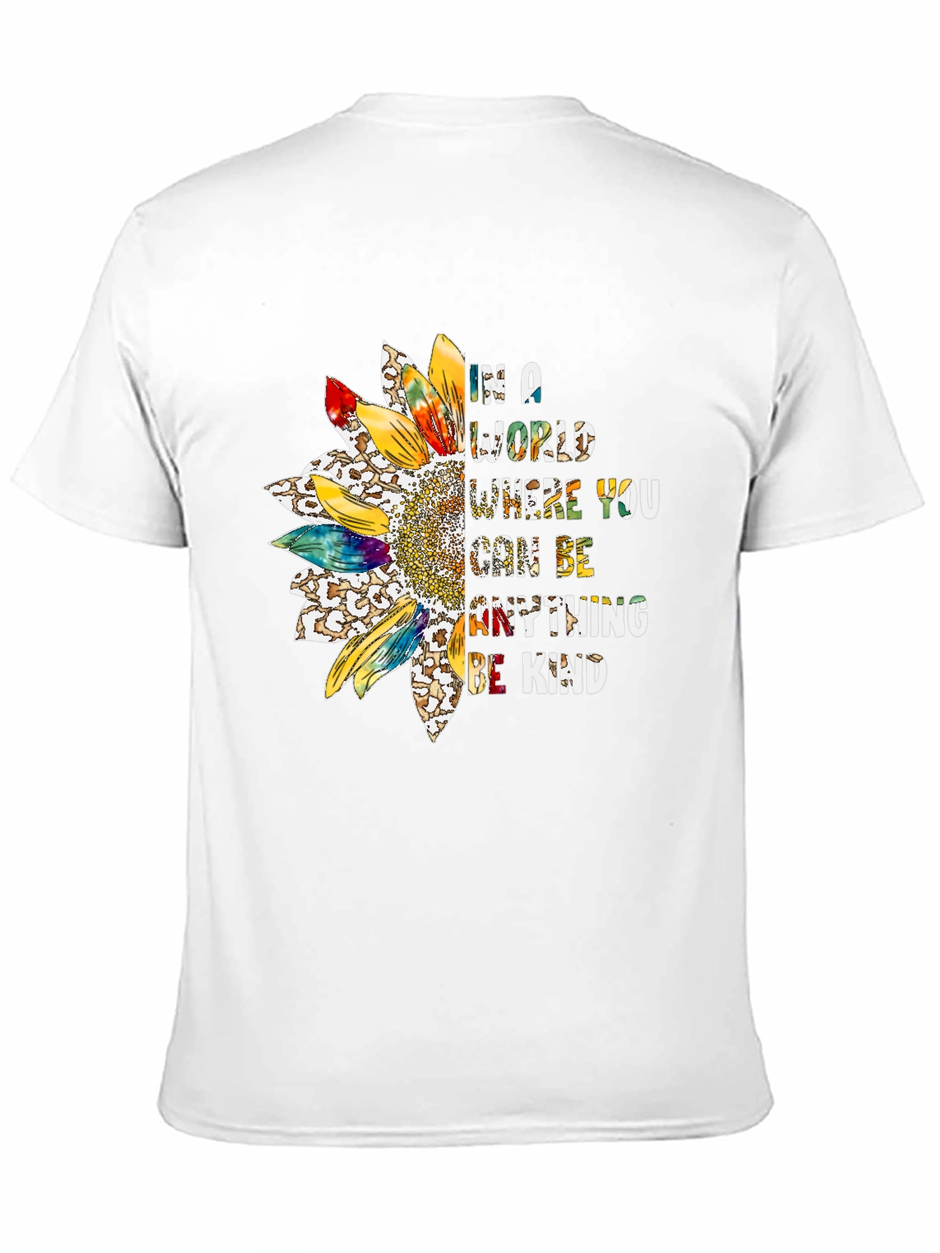 Sunflower Kindness Graphic T-Shirt