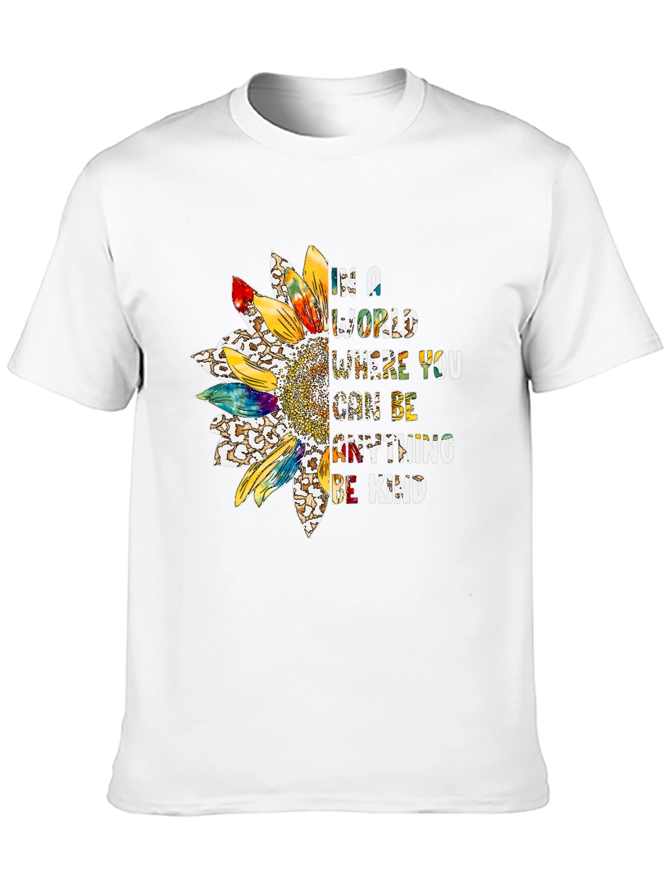 Sunflower Kindness Graphic T-Shirt