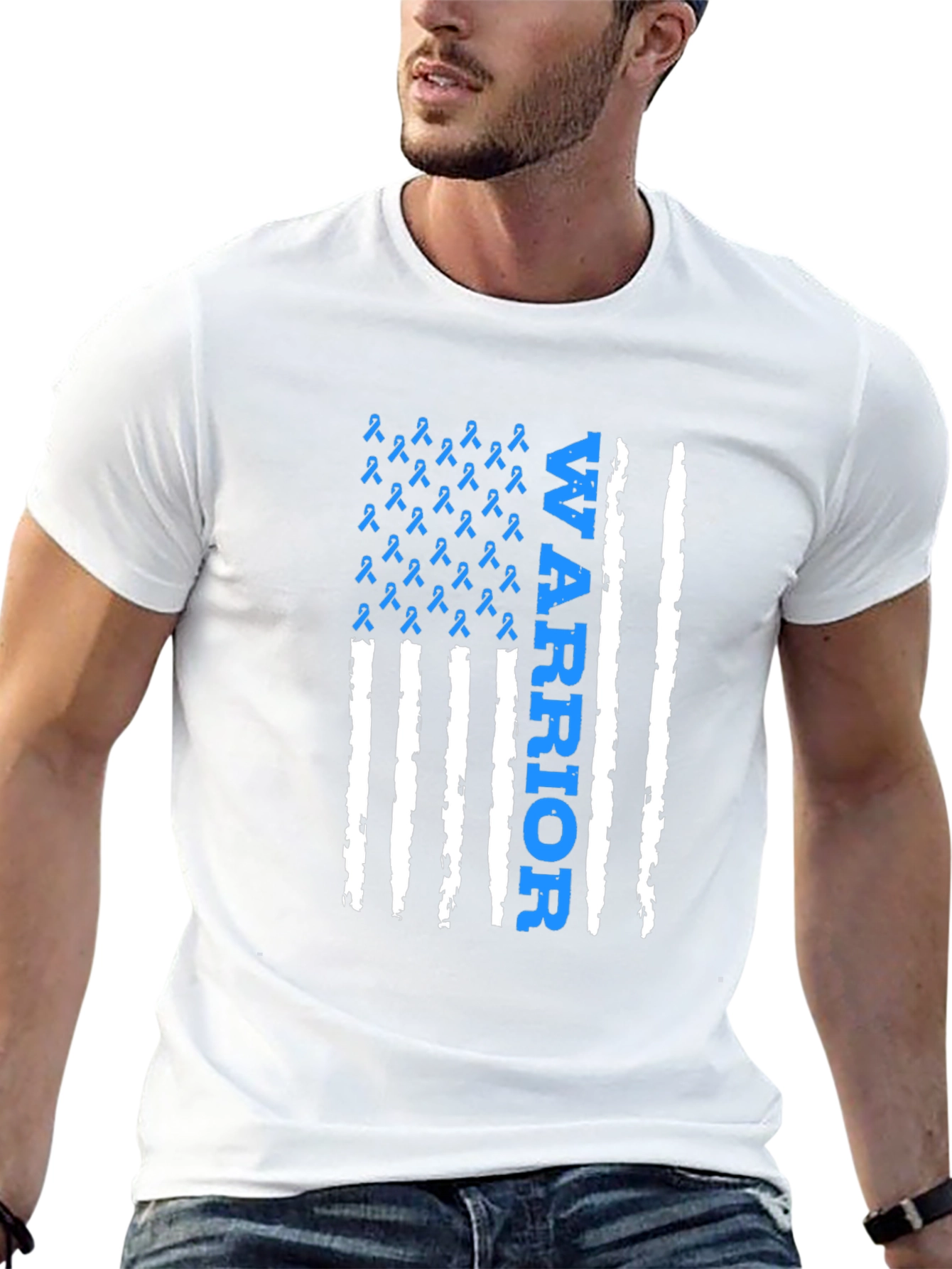 Warrior Ribbon Graphic Tee