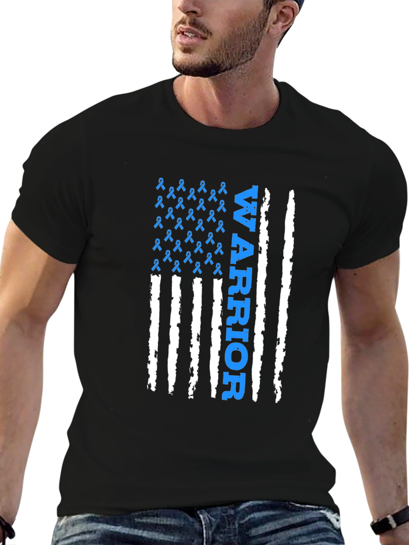 Warrior Ribbon Graphic Tee