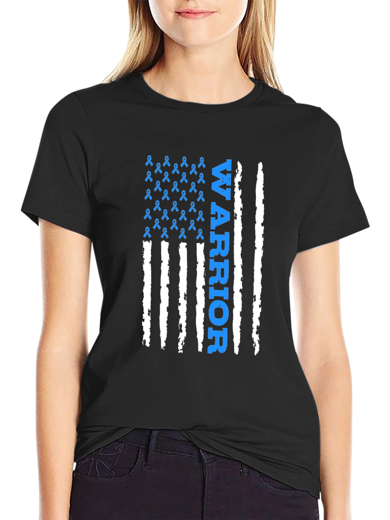 Warrior Ribbon Graphic Tee