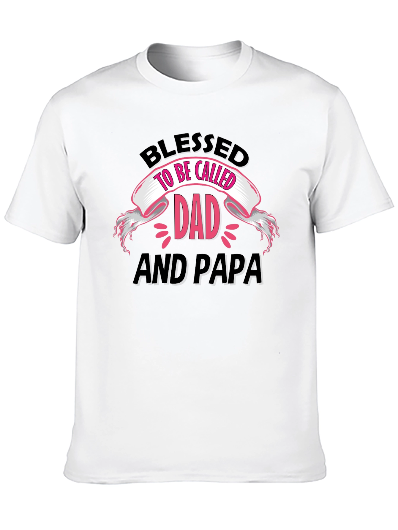 Blessed Dad and Papa T-Shirt