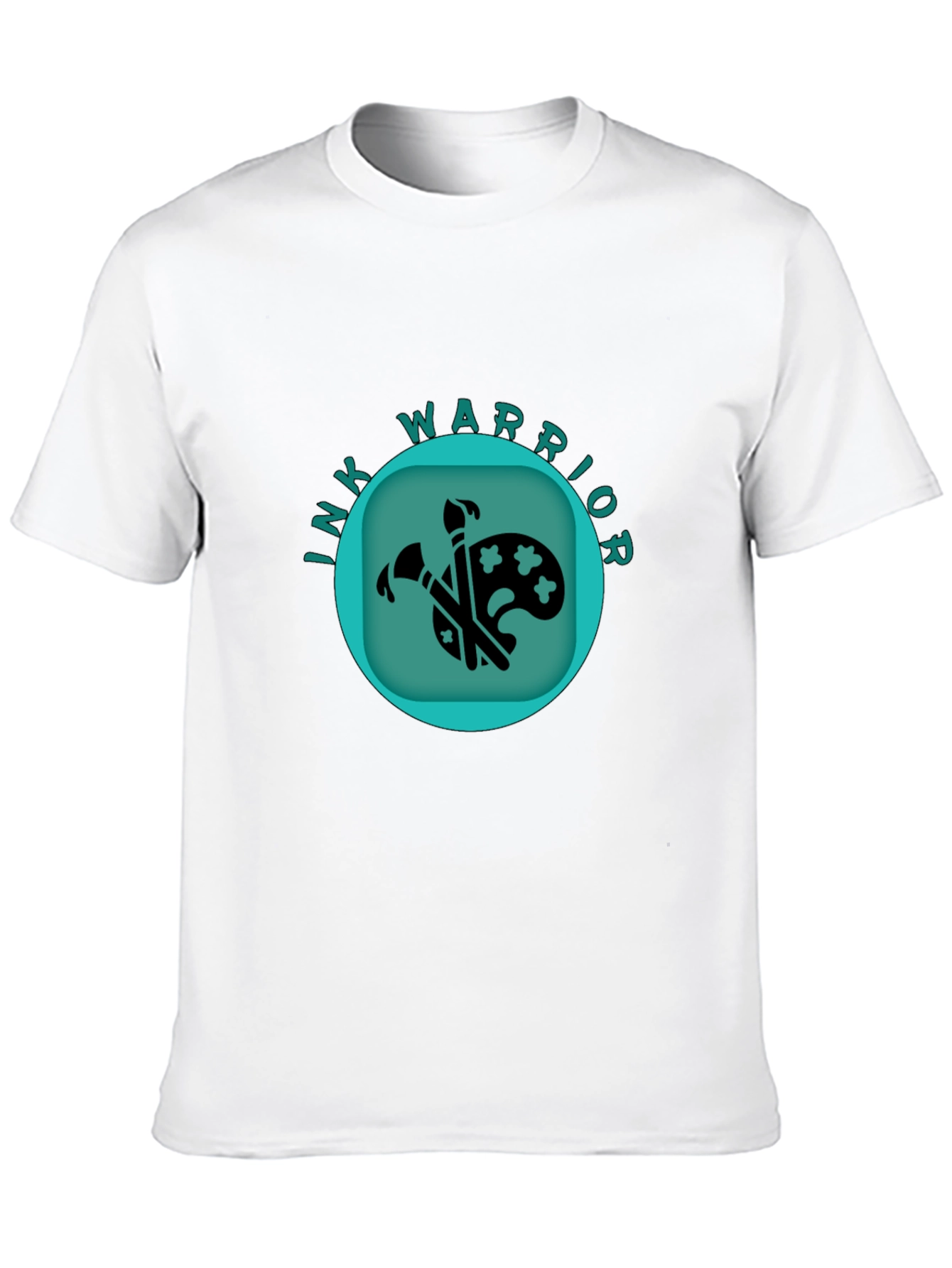Ink Warrior Graphic T-Shirt - Black