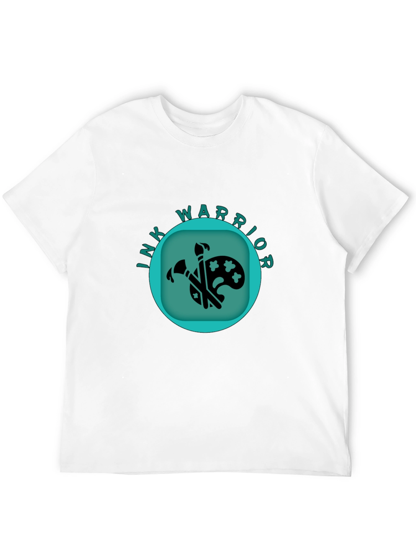 Ink Warrior Graphic T-Shirt - Black