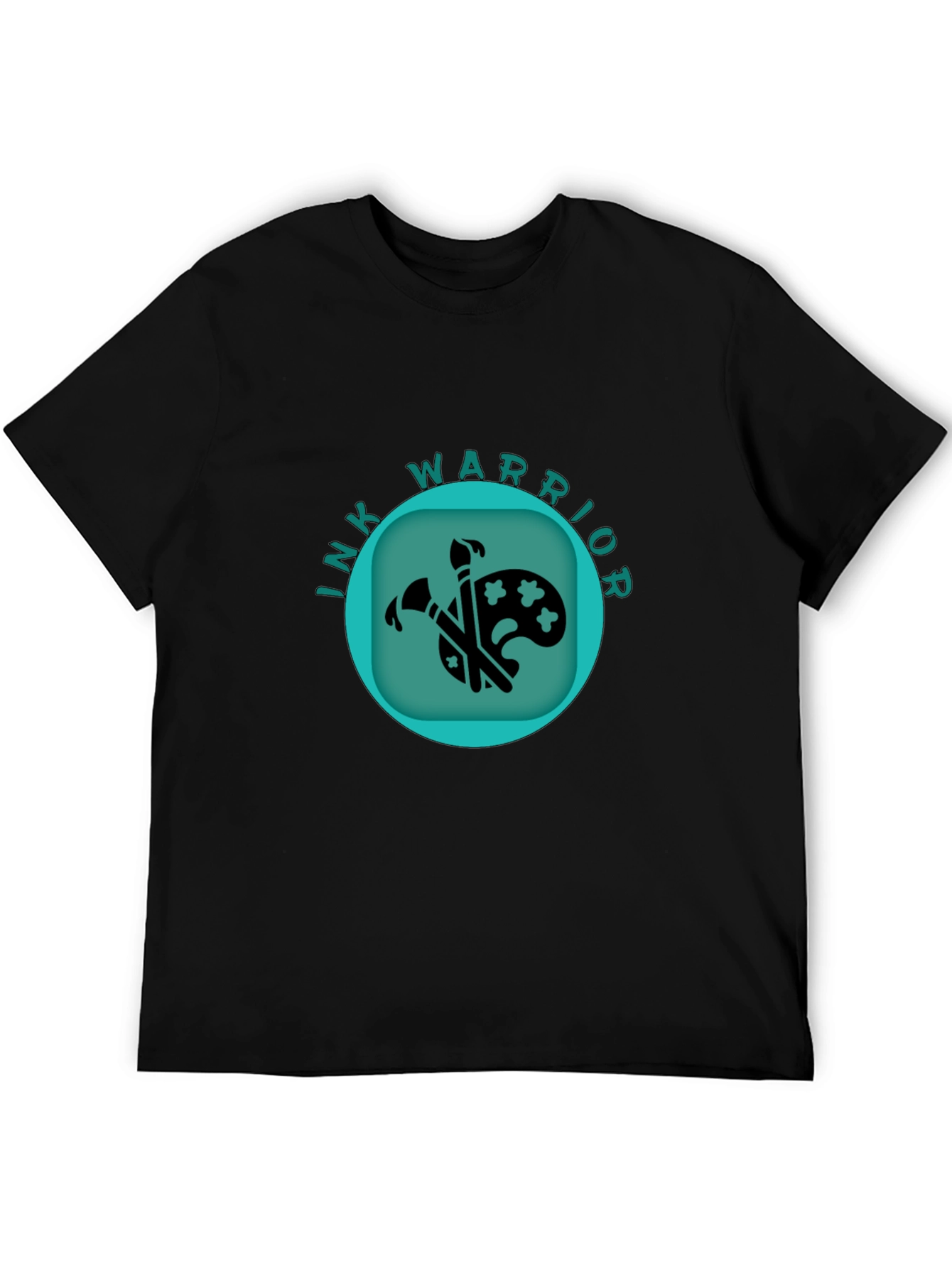 Ink Warrior Graphic T-Shirt - Black