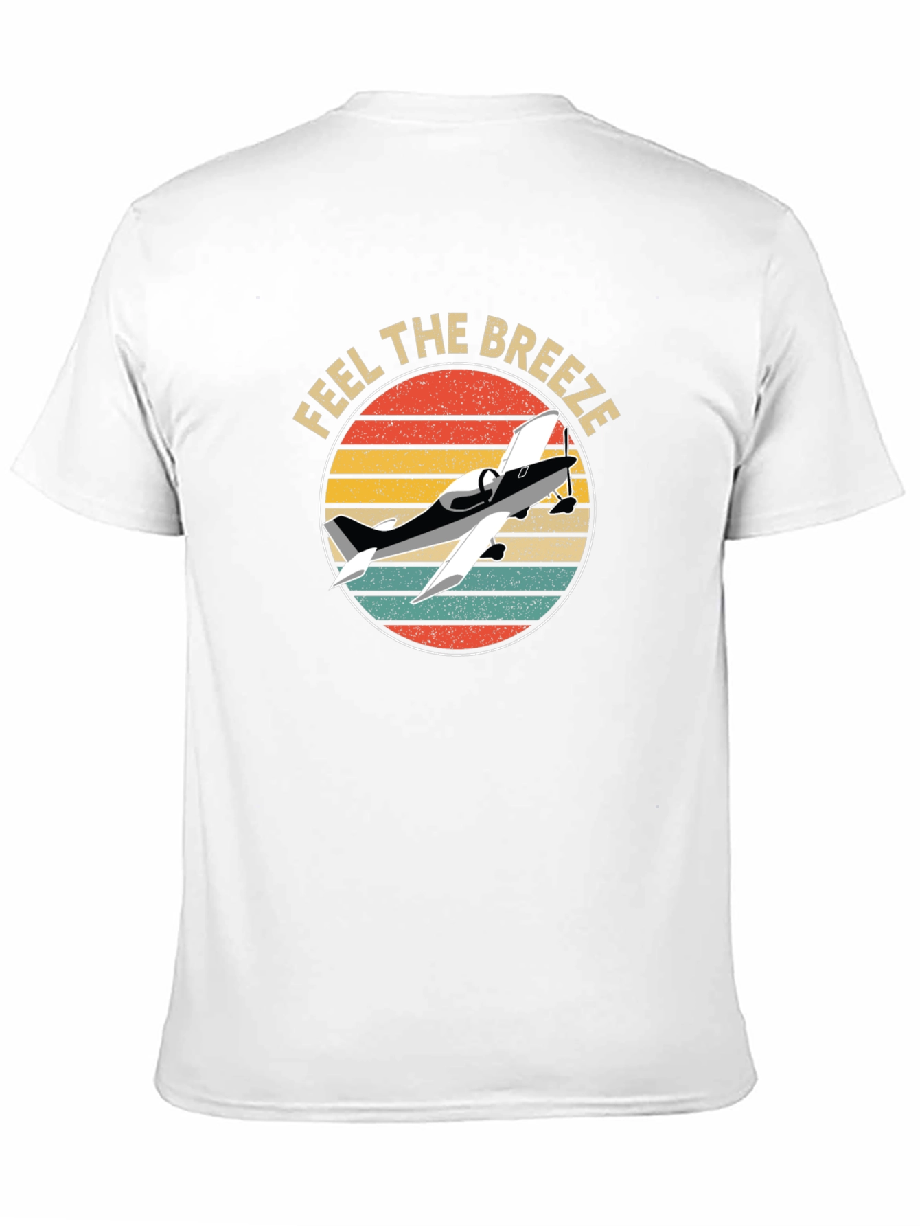 Feel The Breeze Airplane Graphic Tee