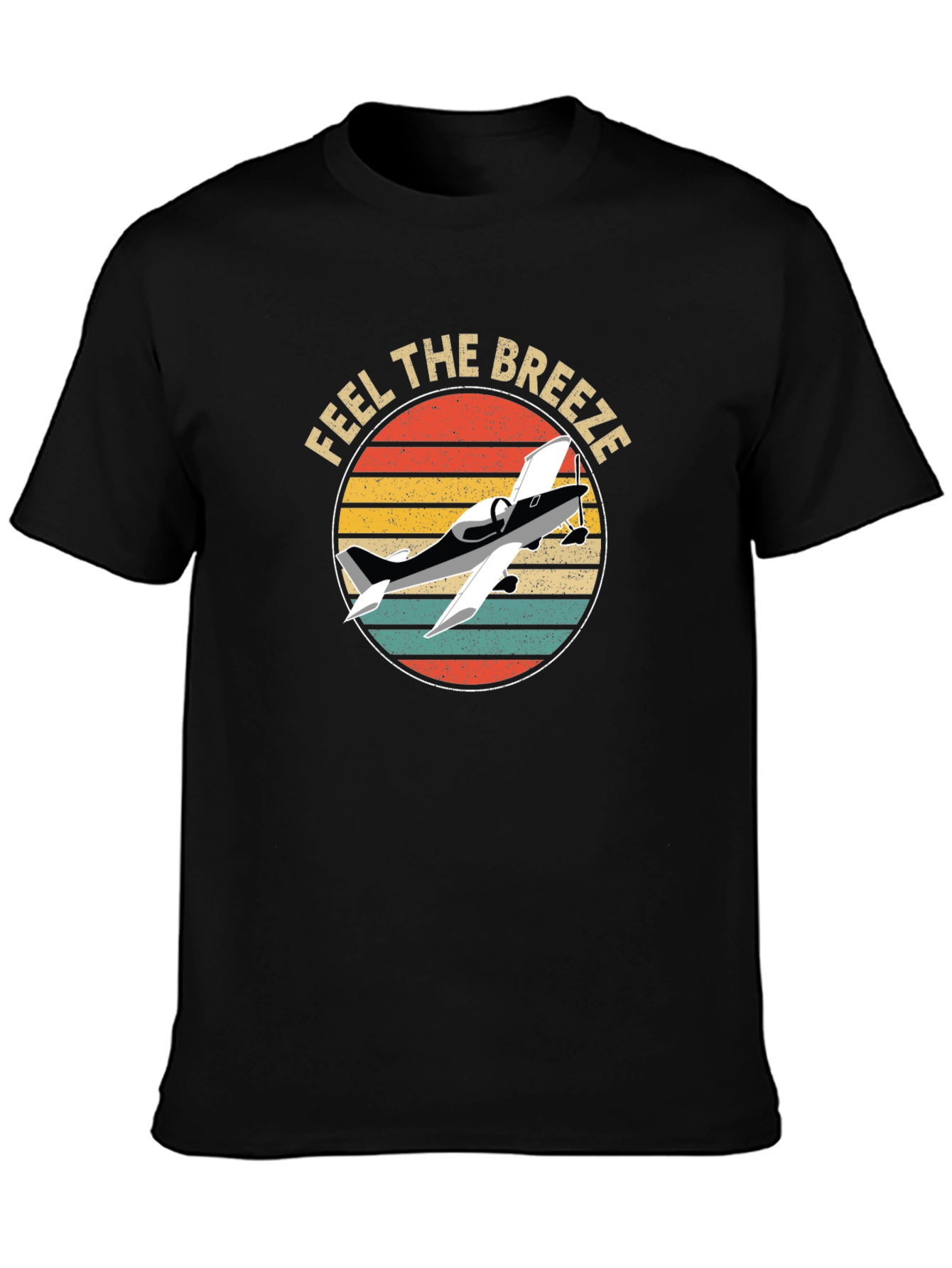 Feel The Breeze Airplane Graphic Tee