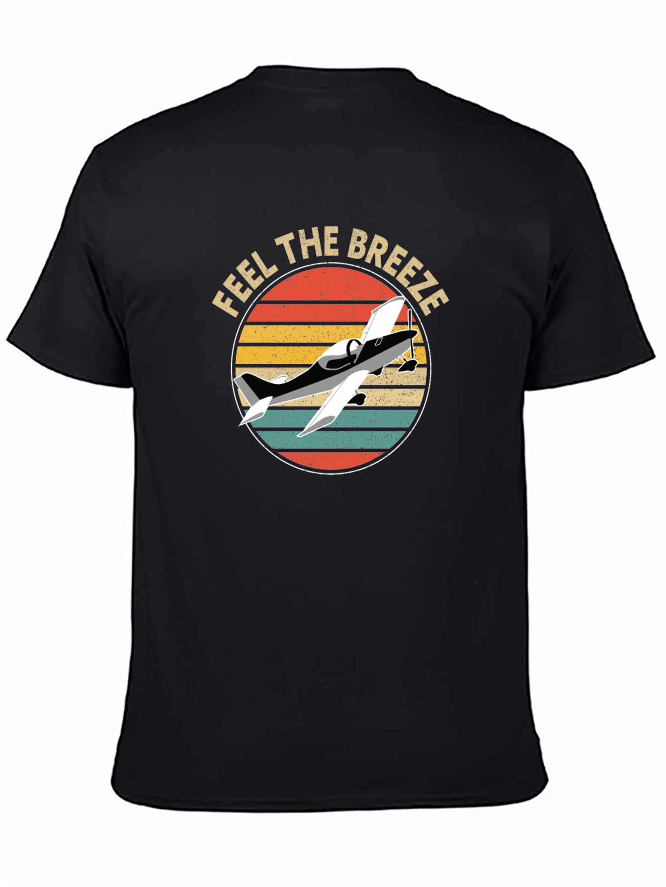 Feel The Breeze Airplane Graphic Tee