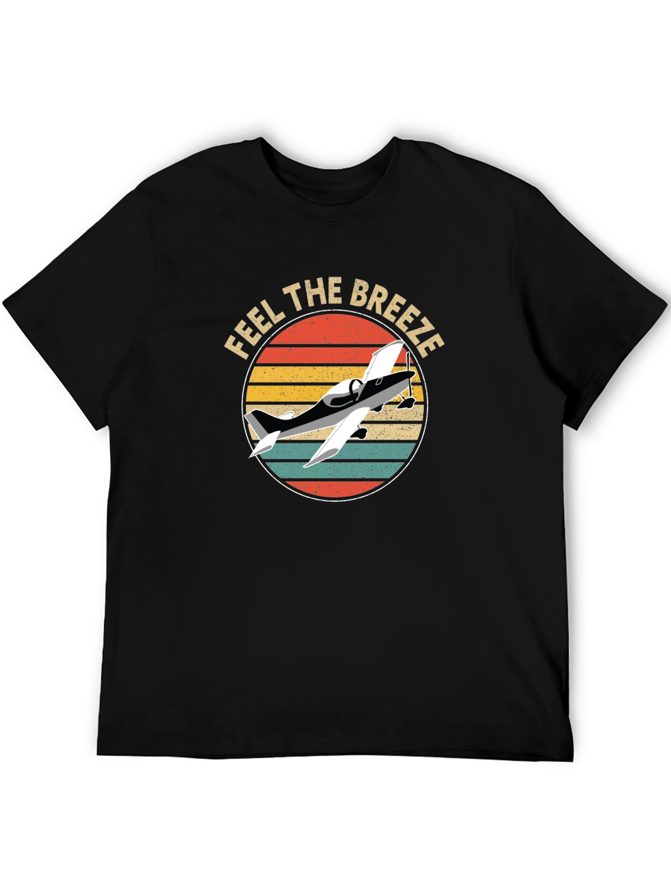 Feel The Breeze Airplane Graphic Tee