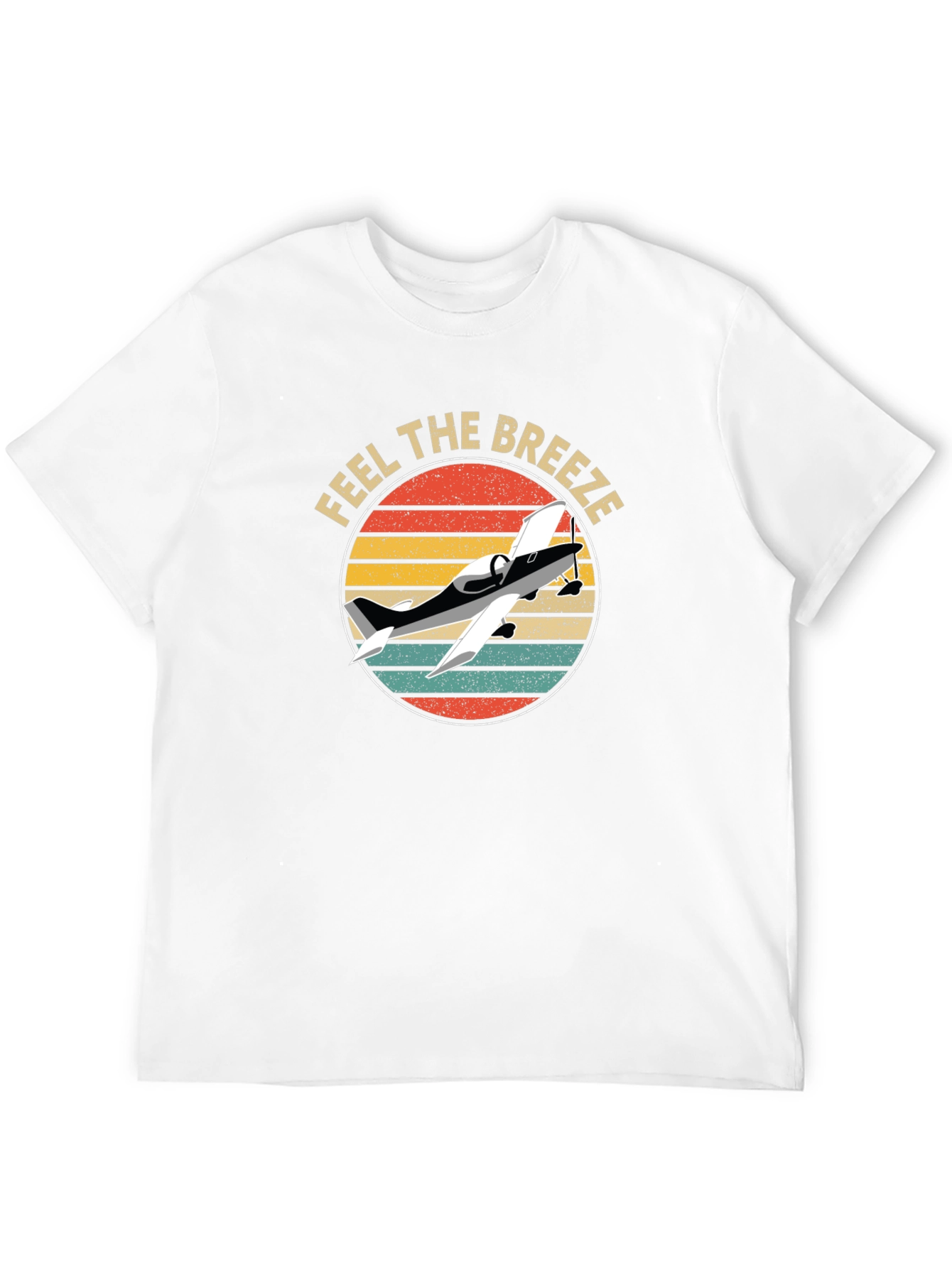 Feel The Breeze Airplane Graphic Tee