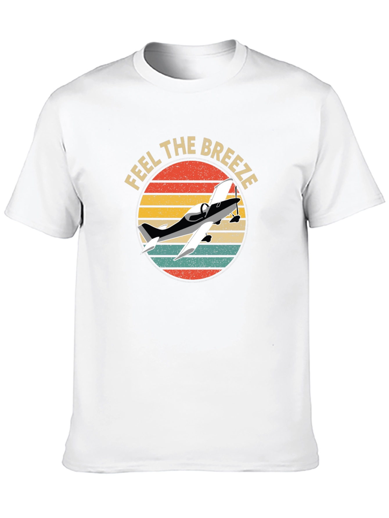 Feel The Breeze Airplane Graphic Tee