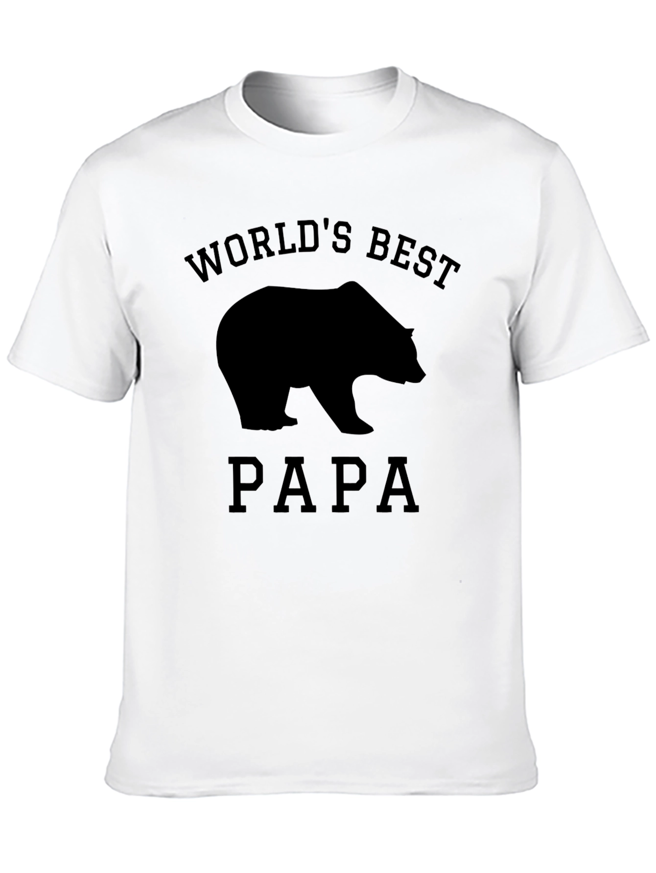 Worlds Best Papa Bear T-Shirt
