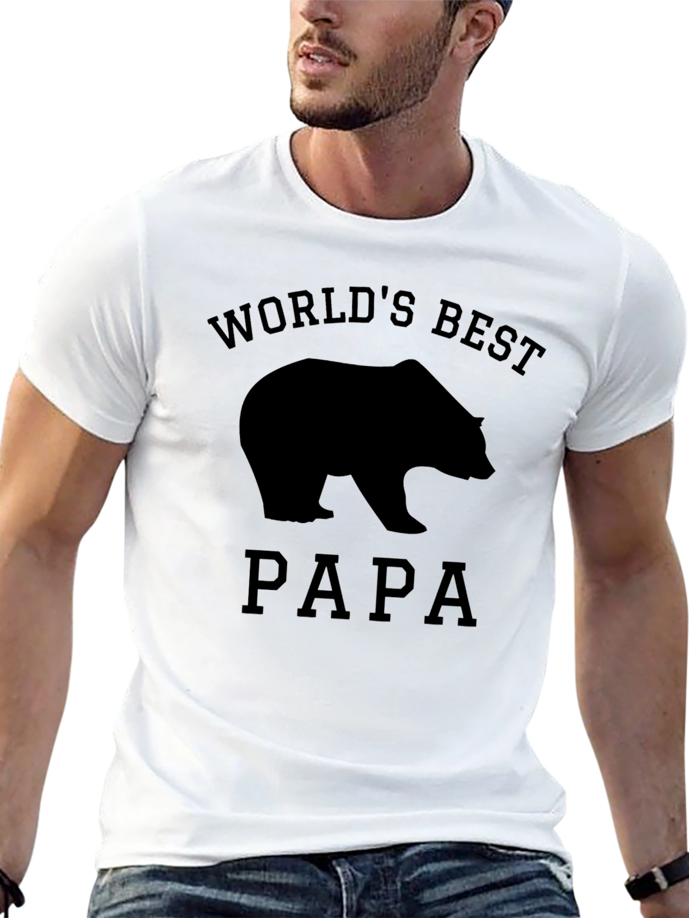 Worlds Best Papa Bear T-Shirt