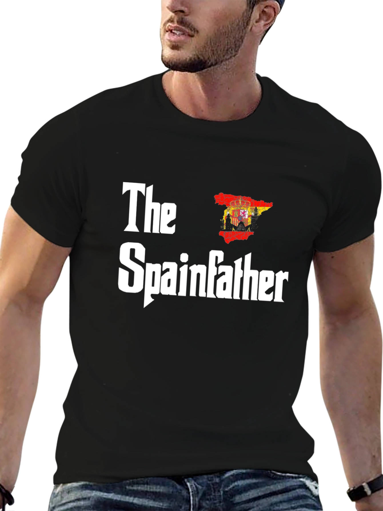 The Spainfather T-Shirt - Funny Spanish Pride Tee