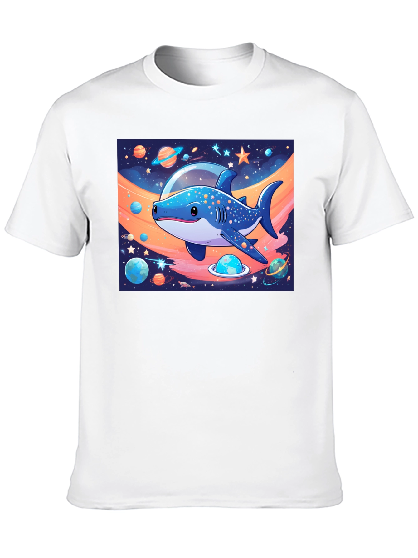 Space Shark Graphic Tee