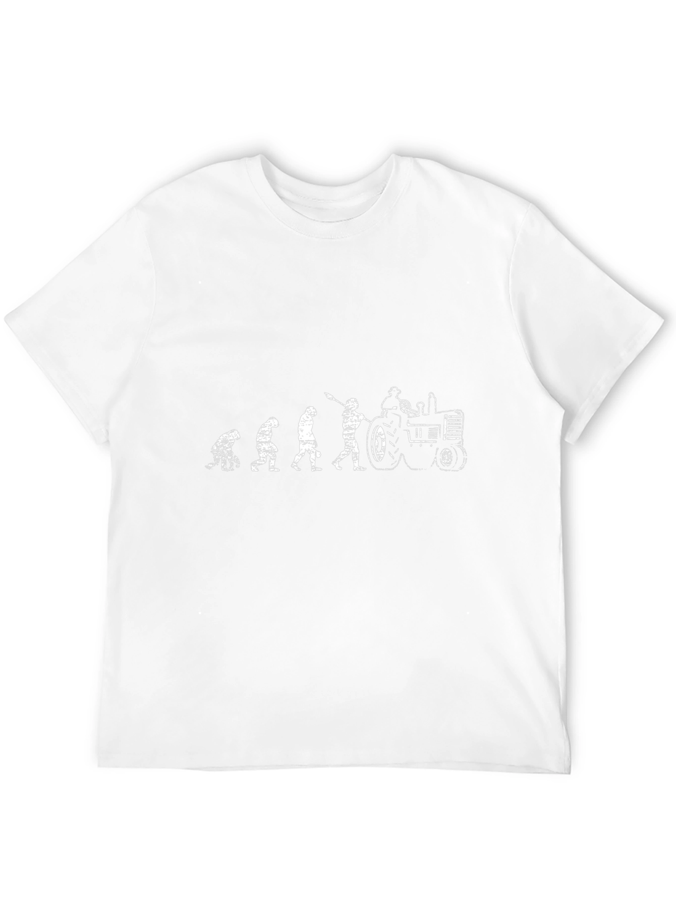 Evolution of a Farmer T-Shirt - Tractor Theme