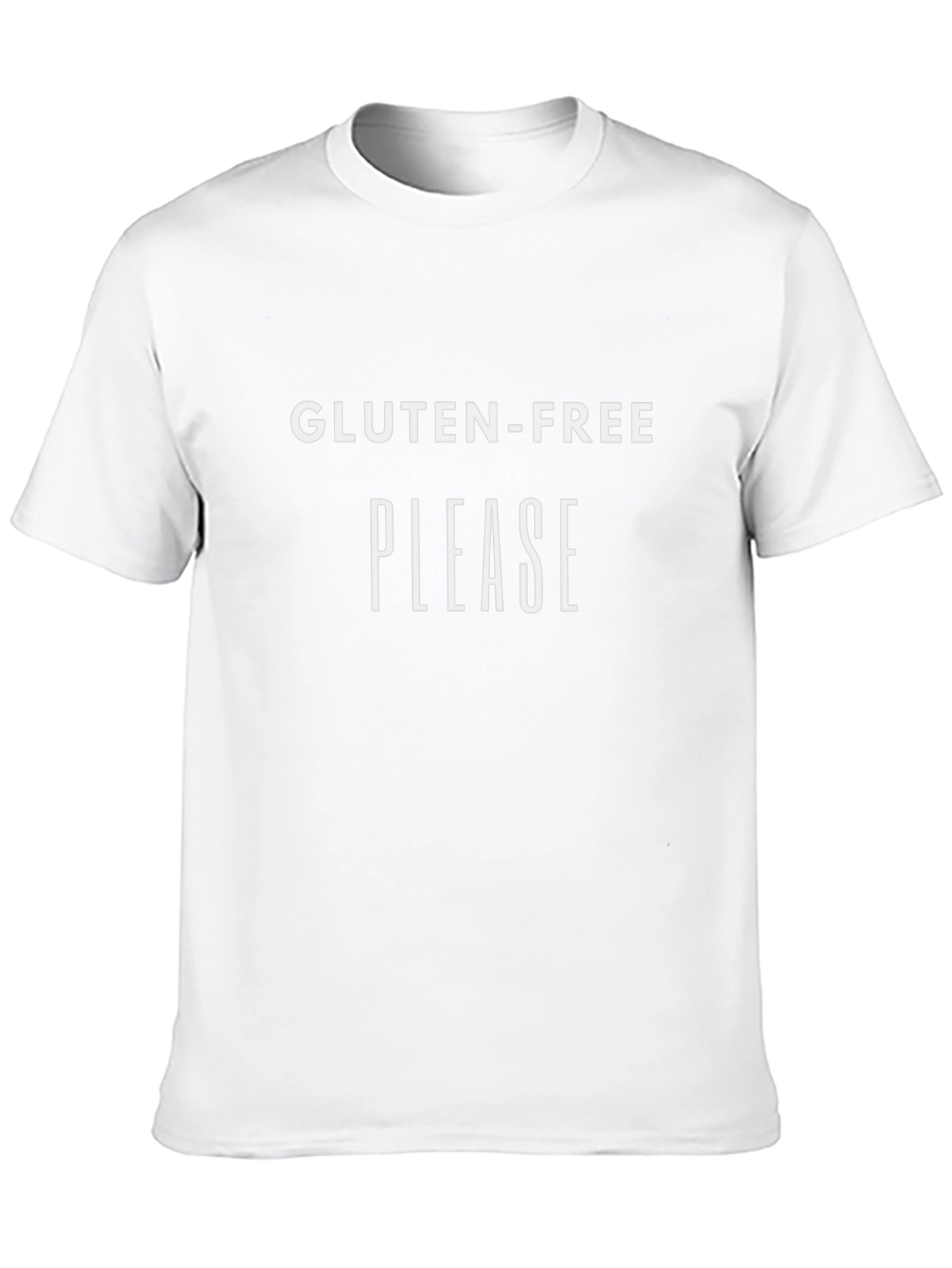 Gluten-Free Please Tee - Dietary Needs Shirt