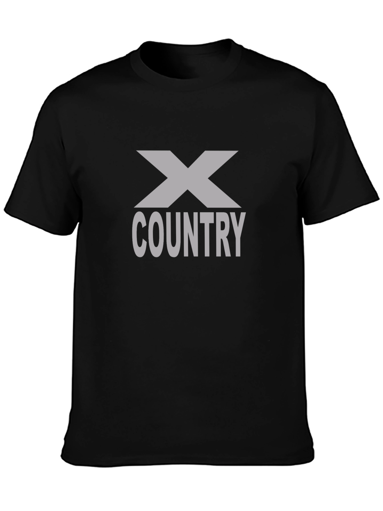 X Country Black Graphic Tee