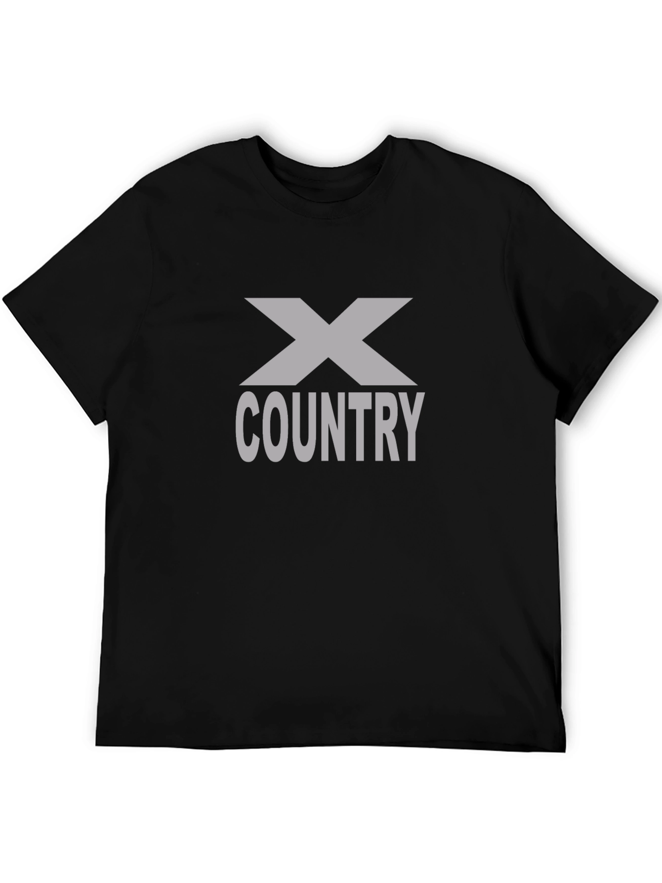 X Country Black Graphic Tee