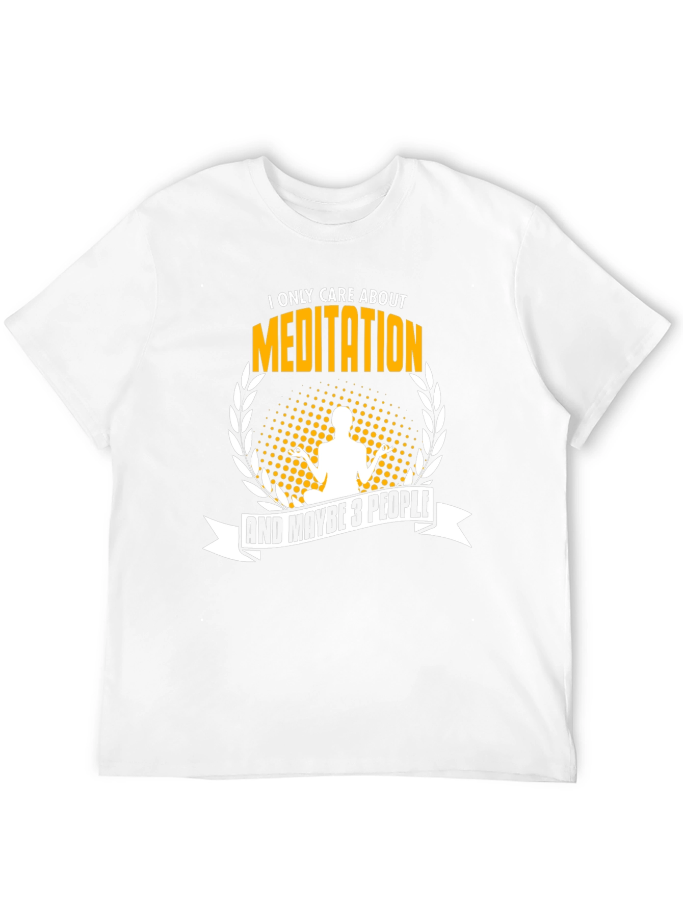 Meditation Graphic T-Shirt - I Only Care About Meditation