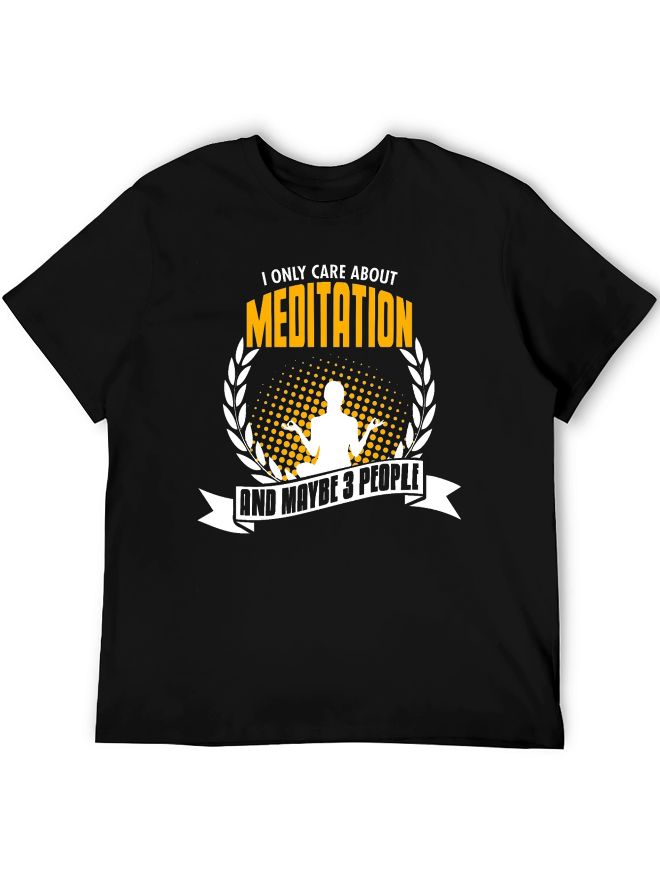 Meditation Graphic T-Shirt - I Only Care About Meditation